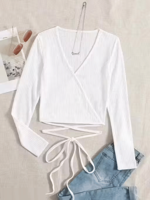 Cutext Fashion Women's Lycra A-Line Top ( White ) Cutext Fashion Women's Lycra A-Line Top ( White )