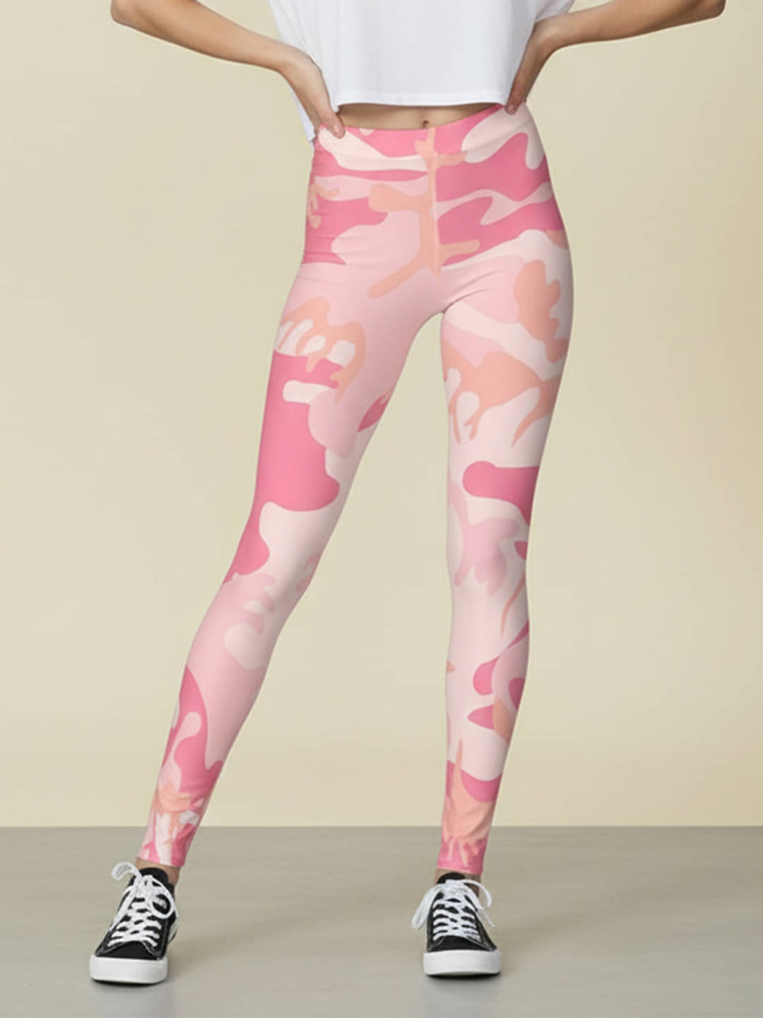     			DE TRENDZ Women Cotton Blend Slim Fit Jegging ( Pink )