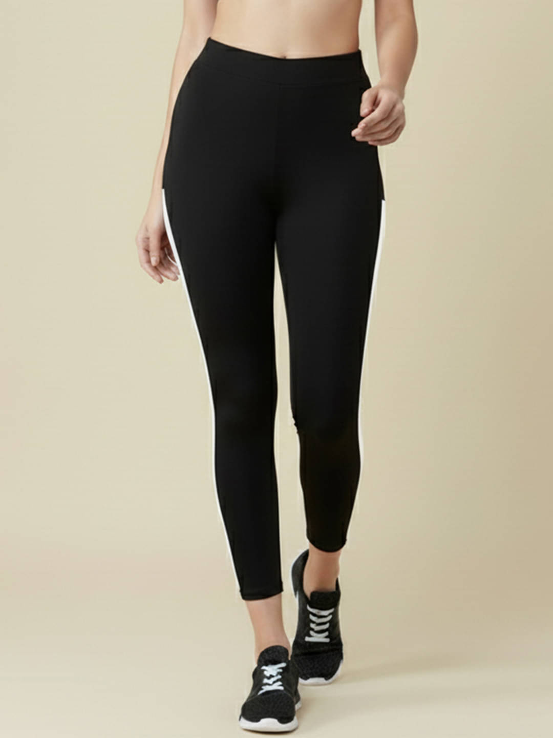     			DE TRENDZ Women Lycra Slim Fit Jegging ( White )