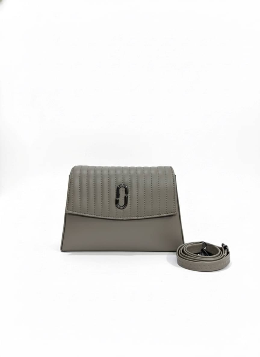     			De Elmore Sling Bag Faux Leather Set of 1 ( Olive,Green )