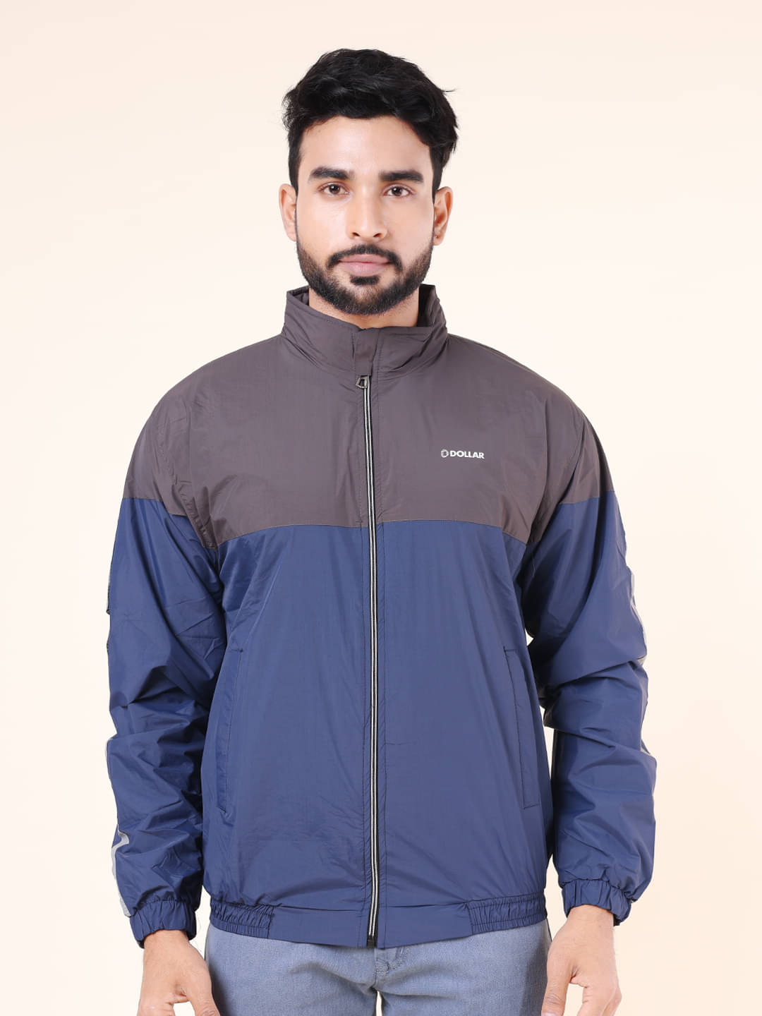 Dollar Polyester Blend Men's Casual Jacket - Blue ( Pack of 1 )     			Dollar Polyester Blend Men's Casual Jacket - Blue ( Pack of 1 )