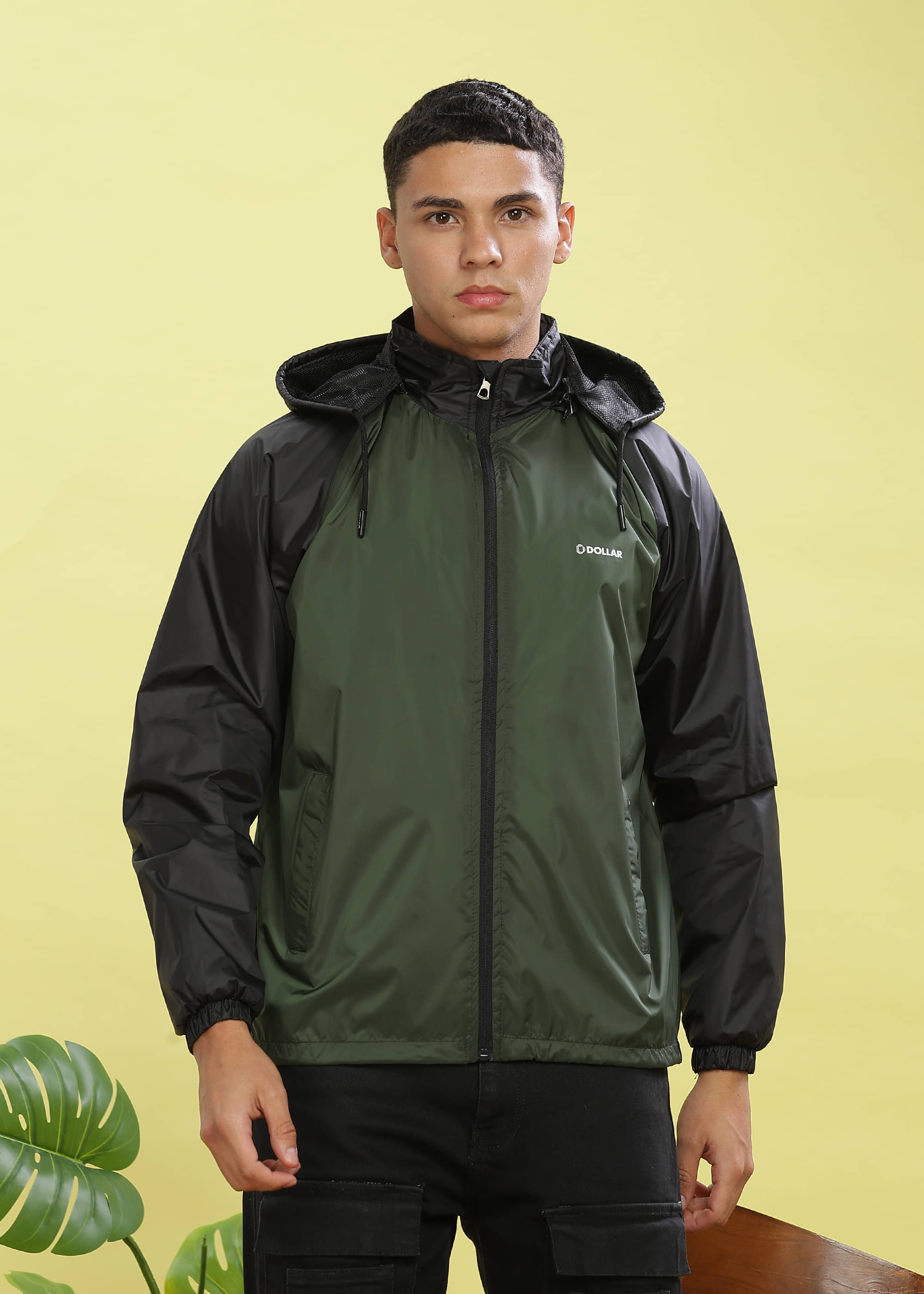 Dollar Polyester Blend Men's Casual Jacket - Olive ( Pack of 1 )     			Dollar Polyester Blend Men's Casual Jacket - Olive ( Pack of 1 )