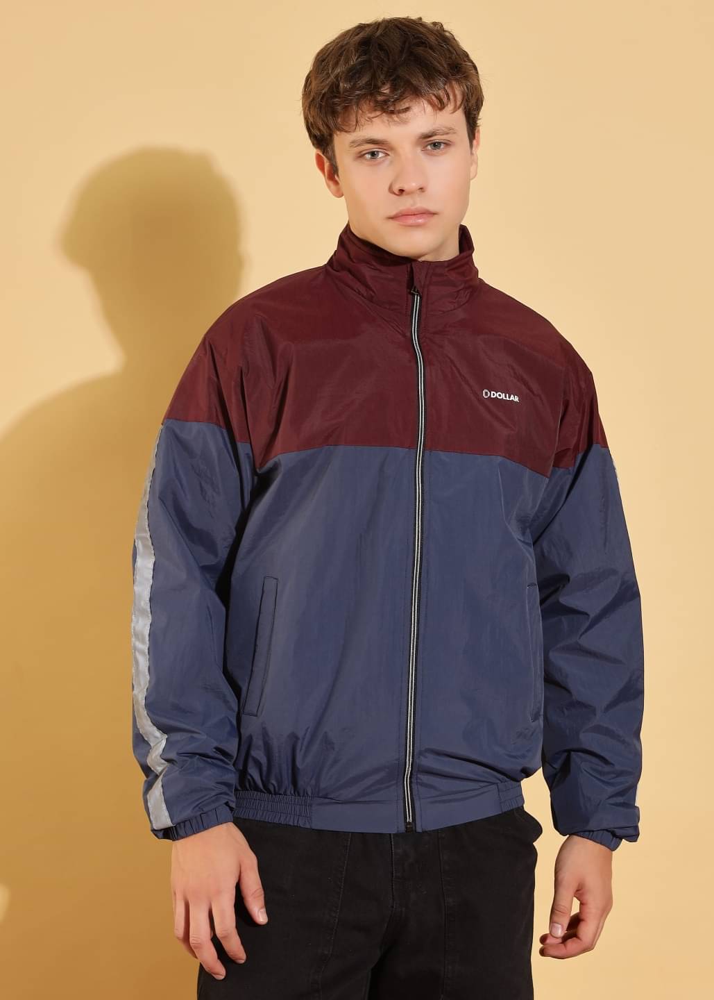 Dollar Polyester Blend Men's Casual Jacket - Wine ( Pack of 1 )     			Dollar Polyester Blend Men's Casual Jacket - Wine ( Pack of 1 )