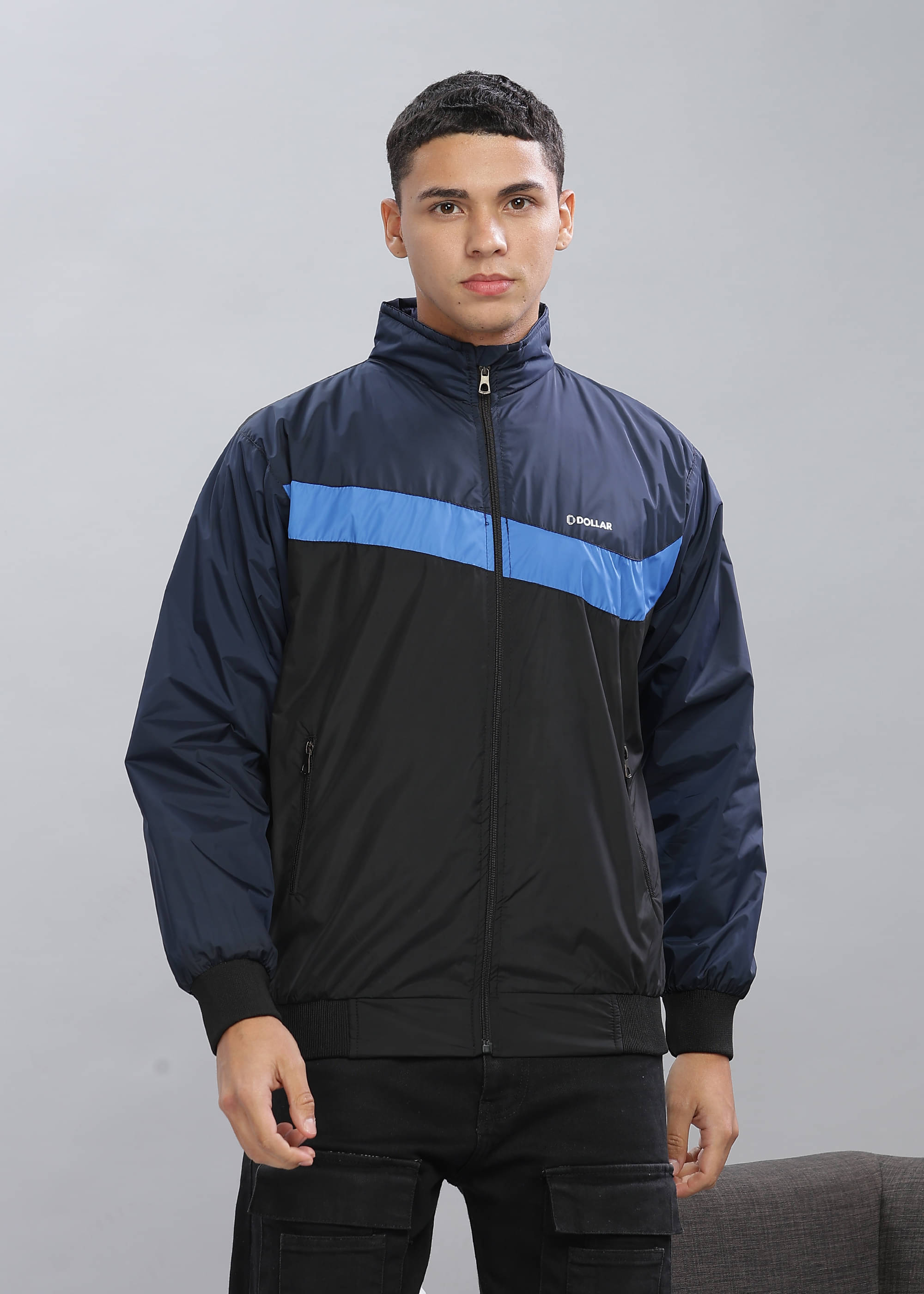 Dollar Polyester Blend Men's Casual Jacket - Black ( Pack of 1 )     			Dollar Polyester Blend Men's Casual Jacket - Black ( Pack of 1 )