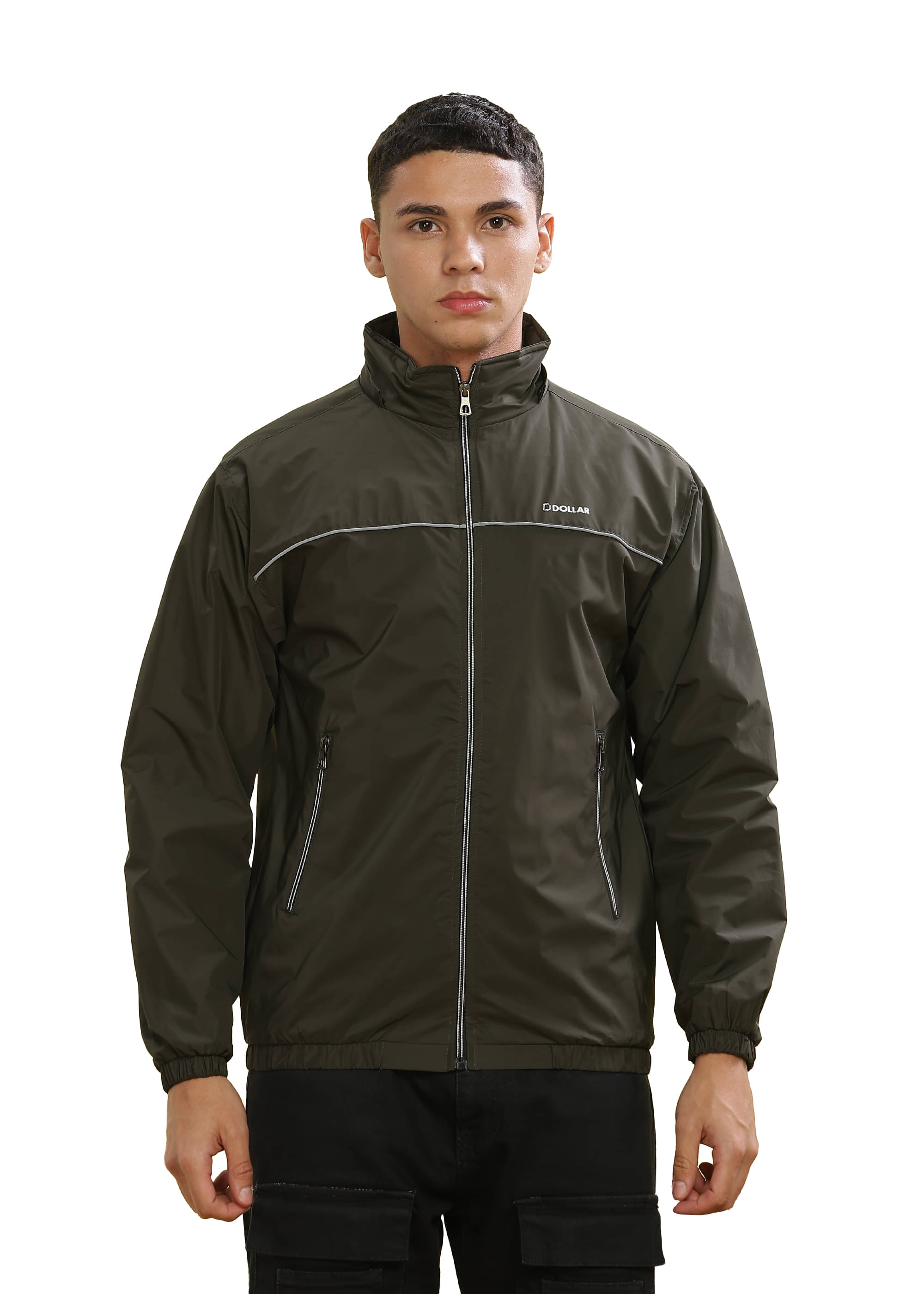 Dollar Polyester Blend Men's Casual Jacket - Olive ( Pack of 1 )     			Dollar Polyester Blend Men's Casual Jacket - Olive ( Pack of 1 )