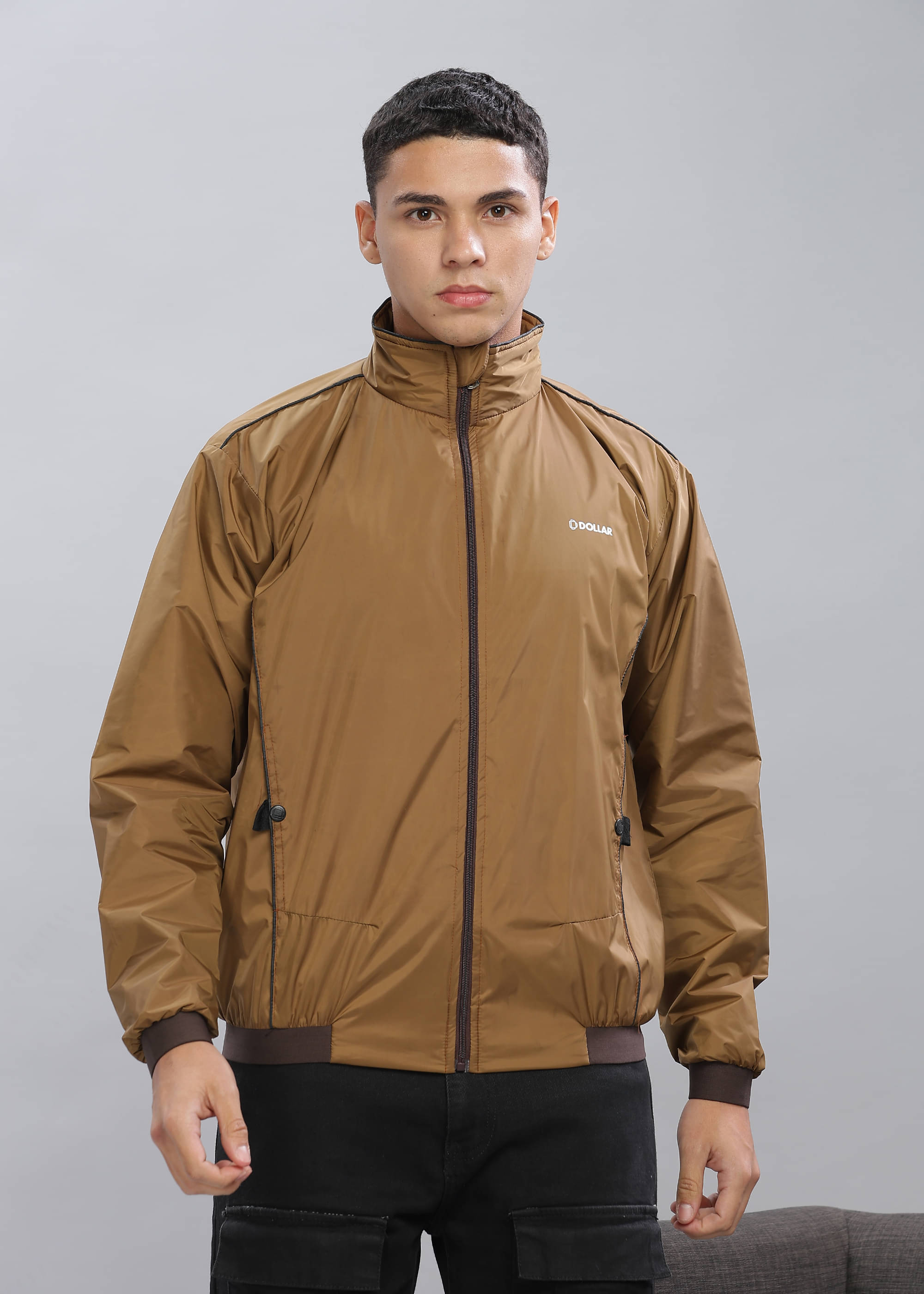 Dollar Polyester Blend Men's Casual Jacket - Mustard ( Pack of 1 )     			Dollar Polyester Blend Men's Casual Jacket - Mustard ( Pack of 1 )