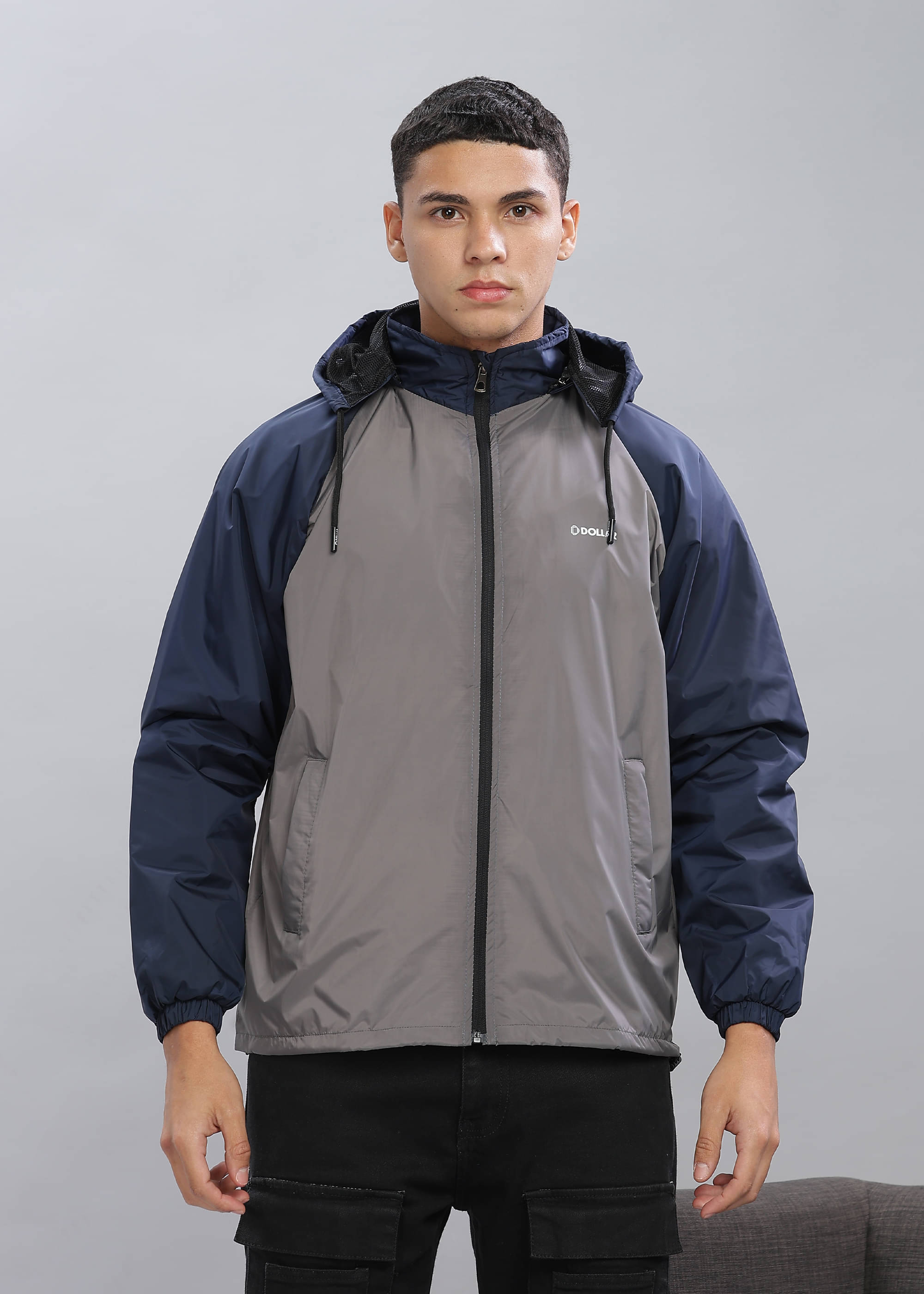 Dollar Polyester Blend Men's Casual Jacket - Grey ( Pack of 1 )     			Dollar Polyester Blend Men's Casual Jacket - Grey ( Pack of 1 )