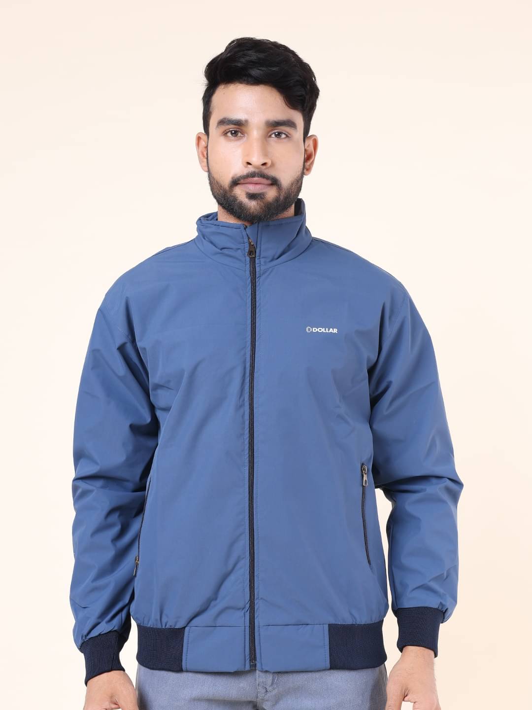 Dollar Polyester Blend Men's Casual Jacket - Blue ( Pack of 1 )     			Dollar Polyester Blend Men's Casual Jacket - Blue ( Pack of 1 )