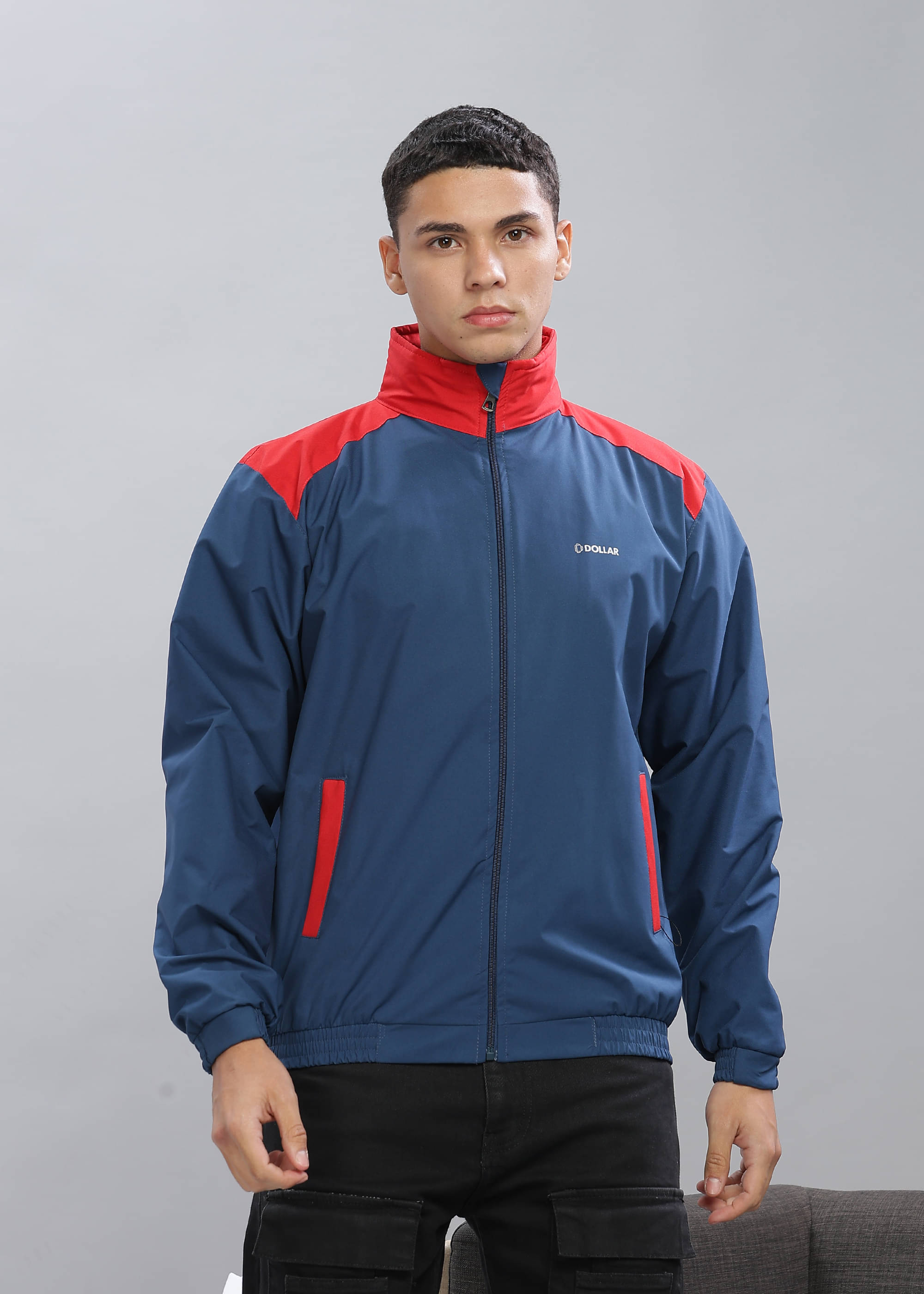 Dollar Polyester Blend Men's Casual Jacket - Blue ( Pack of 1 )     			Dollar Polyester Blend Men's Casual Jacket - Blue ( Pack of 1 )