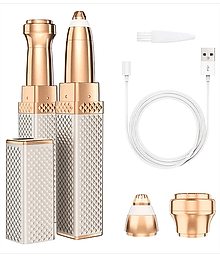 Geemy blawless trimmer Multicolor Cordless Eyebrow Trimmer With 45 minutes Runtime