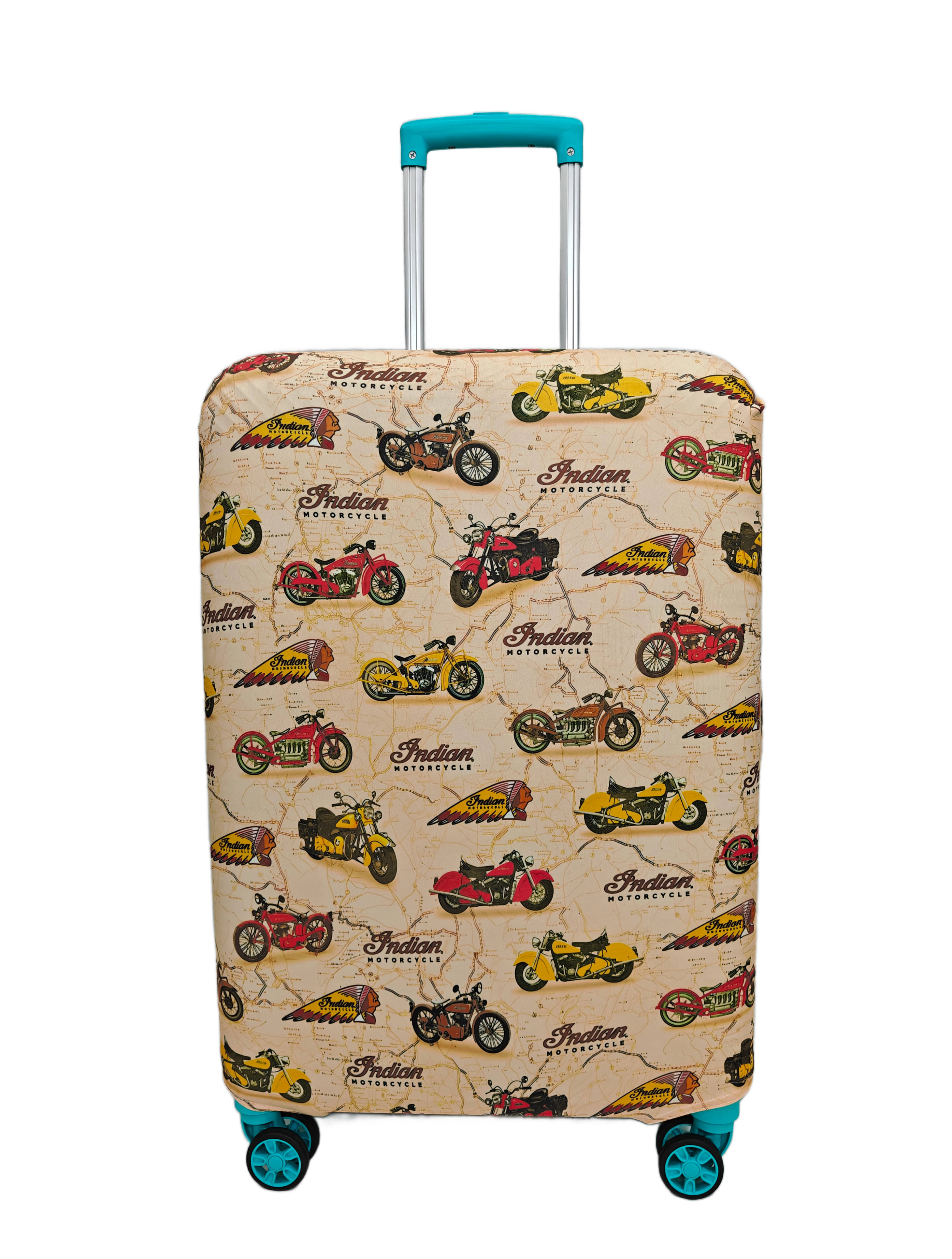 Generic NT Creation Beige S (Below 60cm) Check-in Retro Bike-1 Luggage Generic NT Creation Beige S (Below 60cm) Check-in Retro Bike-1 Luggage