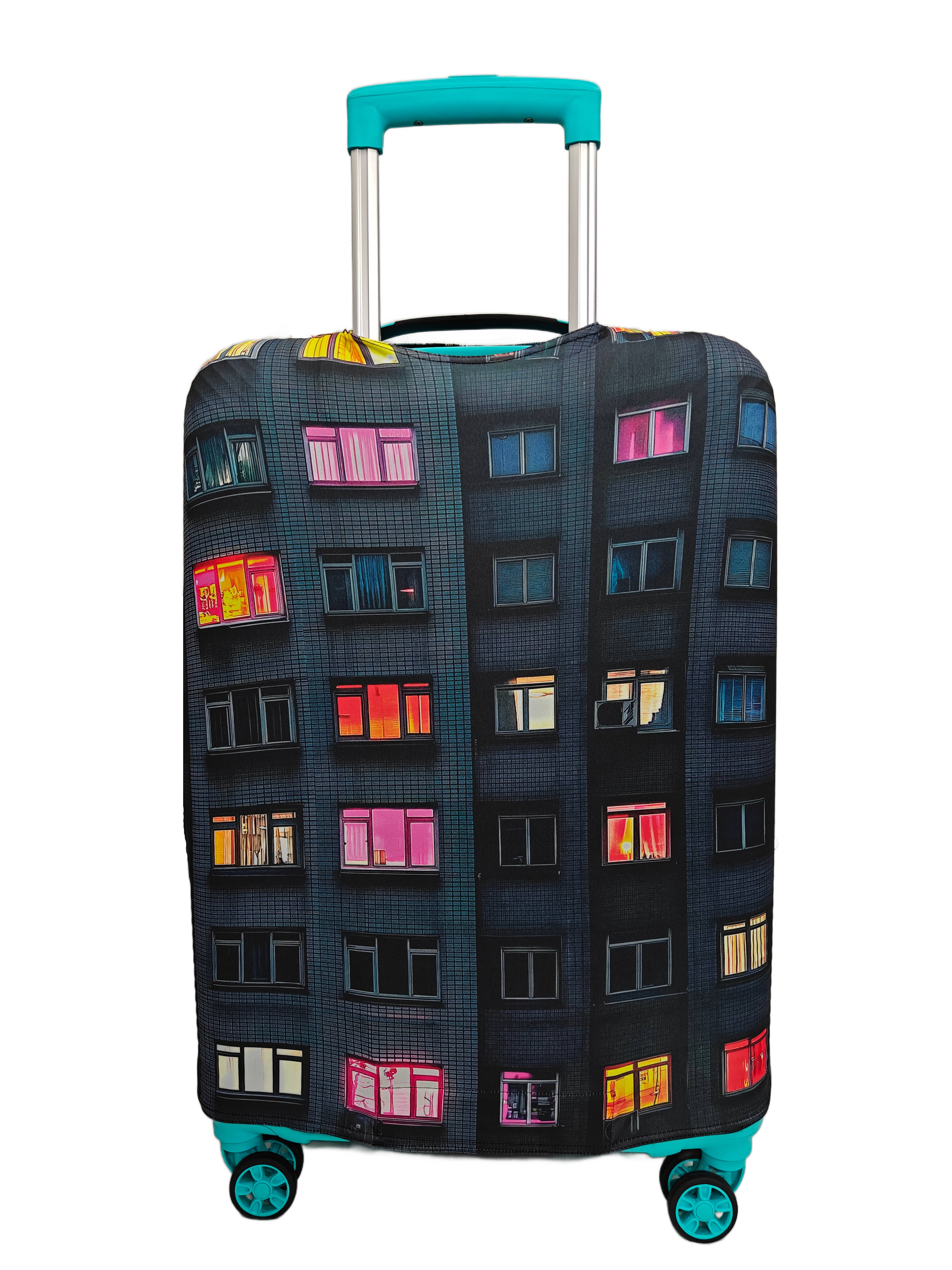 Generic NT Creation Black S (Below 60cm) Check-in City Lights-1 Luggage Generic NT Creation Black S (Below 60cm) Check-in City Lights-1 Luggage