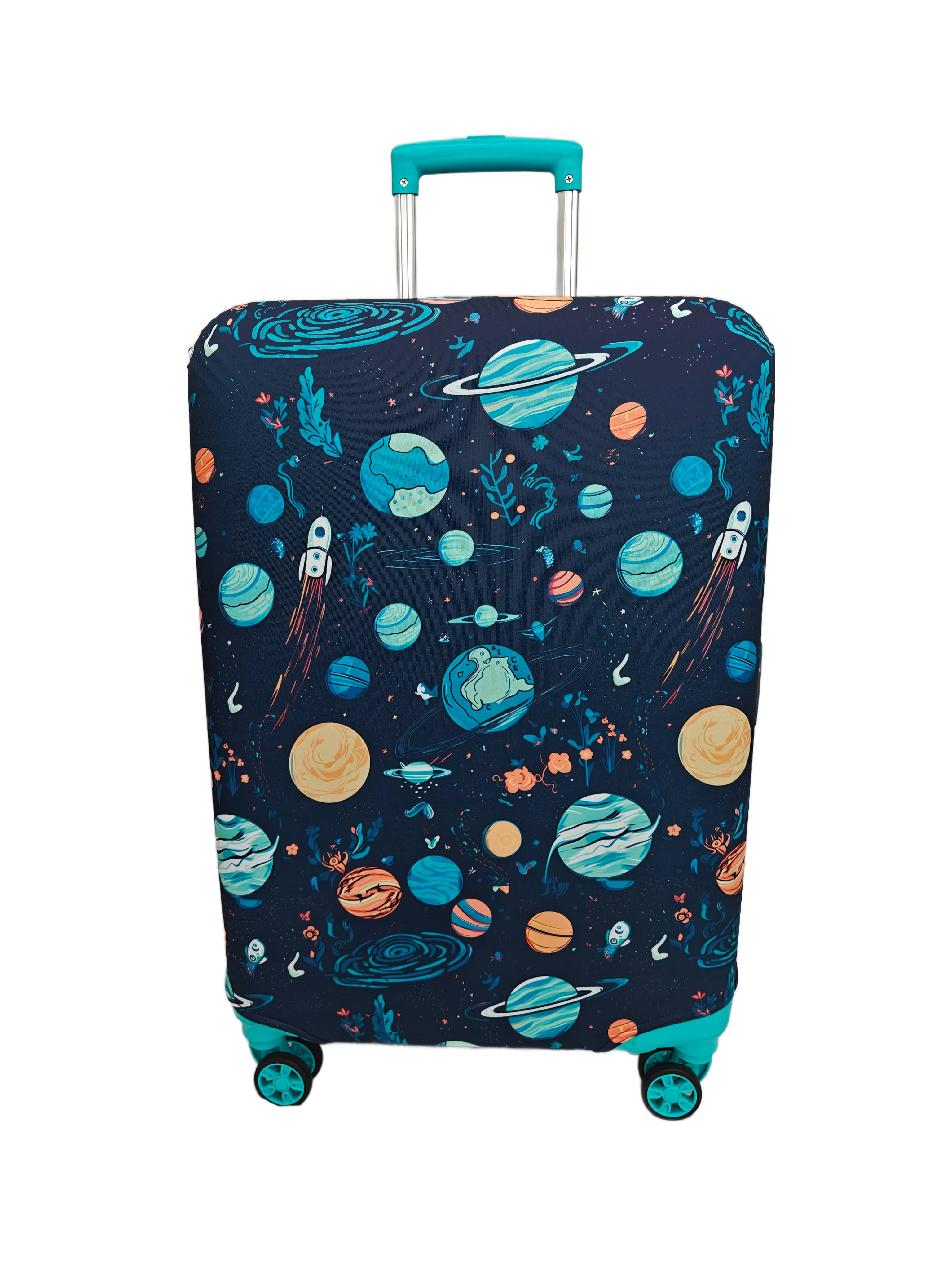 Generic NT Creation Blue S (Below 60cm) Check-in Space Rocket-1 Luggage Generic NT Creation Blue S (Below 60cm) Check-in Space Rocket-1 Luggage