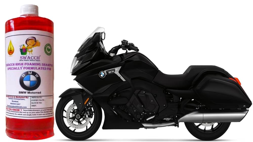 High Foaming Bike Shampoo Formulated For BMW K 1600 I Thick Foam with Wax Coat I Non-Toxic Formula I Ph Balanced I Super Saver Pack I Premium Wax Formulation I Glossy & Shine I 1 Litre High Foaming Bike Shampoo Formulated For BMW K 1600 I Thick Foam with Wax Coat I Non-Toxic Formula I Ph Balanced I Super Saver Pack I Premium Wax Formulation I Glossy & Shine I 1 Litre