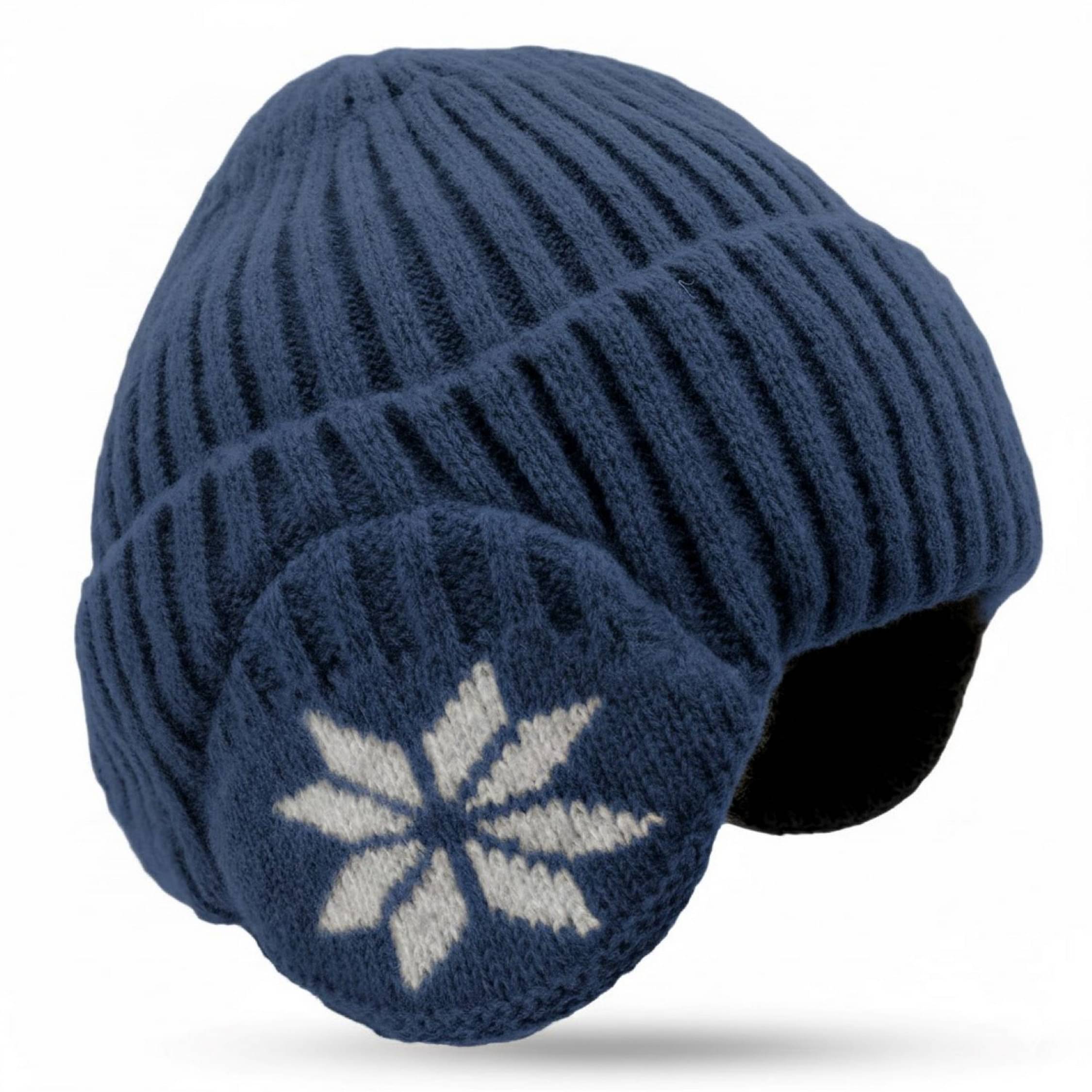 Infispace Blue Woollen Women's Hat ( Pack of 1 ) Infispace Blue Woollen Women's Hat ( Pack of 1 )