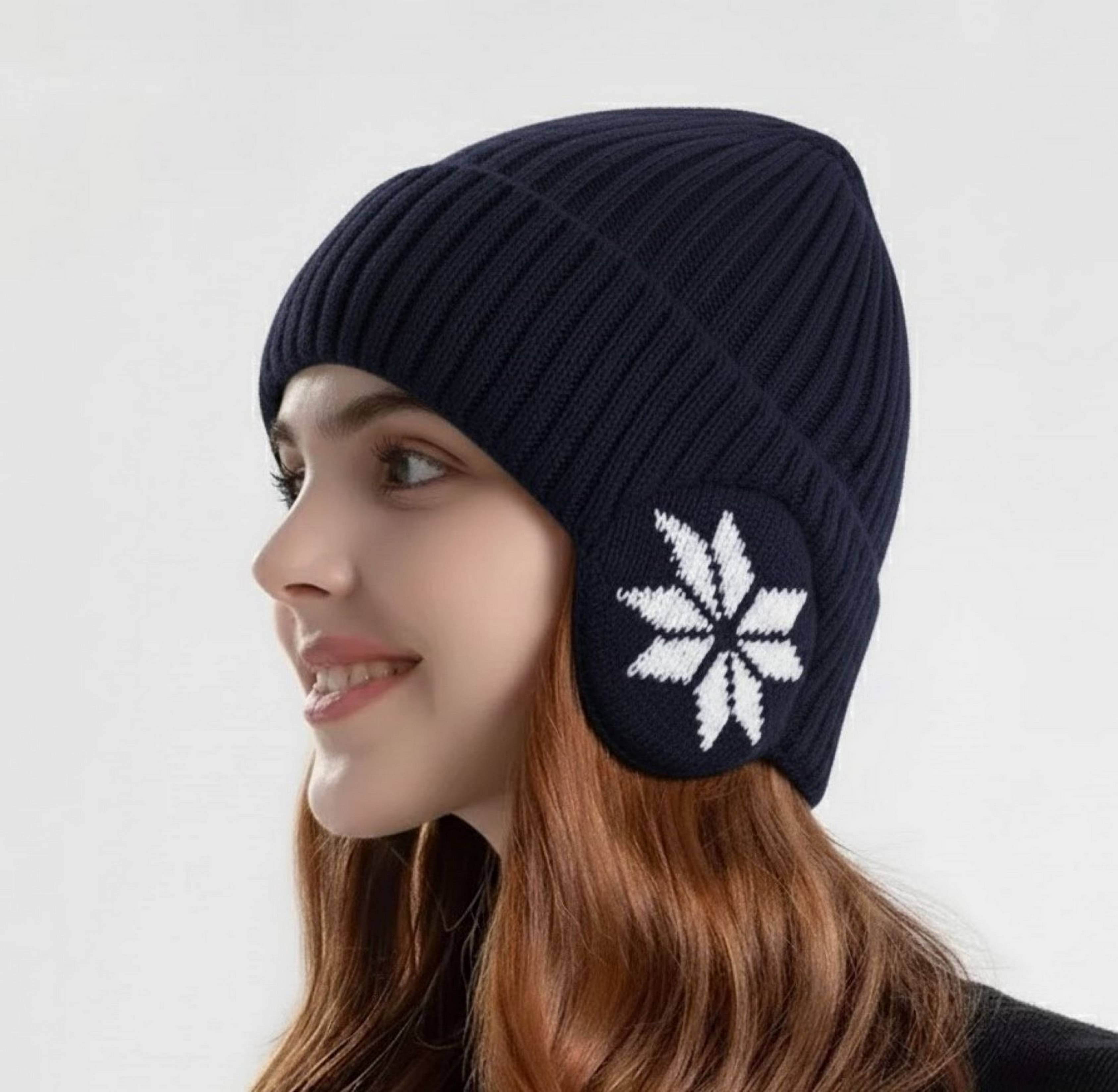 Infispace Blue Woollen Women's Hat ( Pack of 1 ) Infispace Blue Woollen Women's Hat ( Pack of 1 )