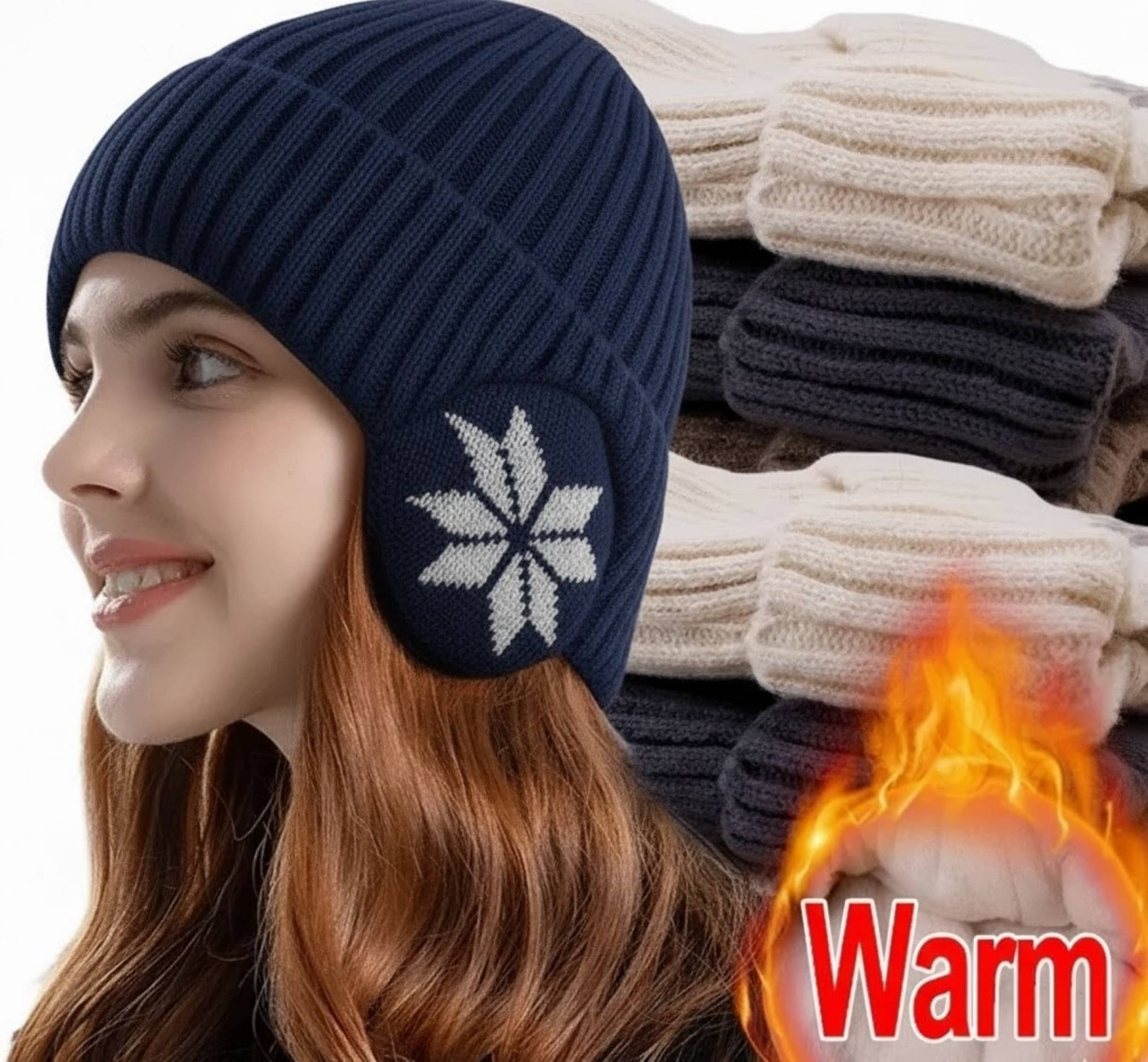 Infispace Blue Woollen Women's Hat ( Pack of 1 ) Infispace Blue Woollen Women's Hat ( Pack of 1 )