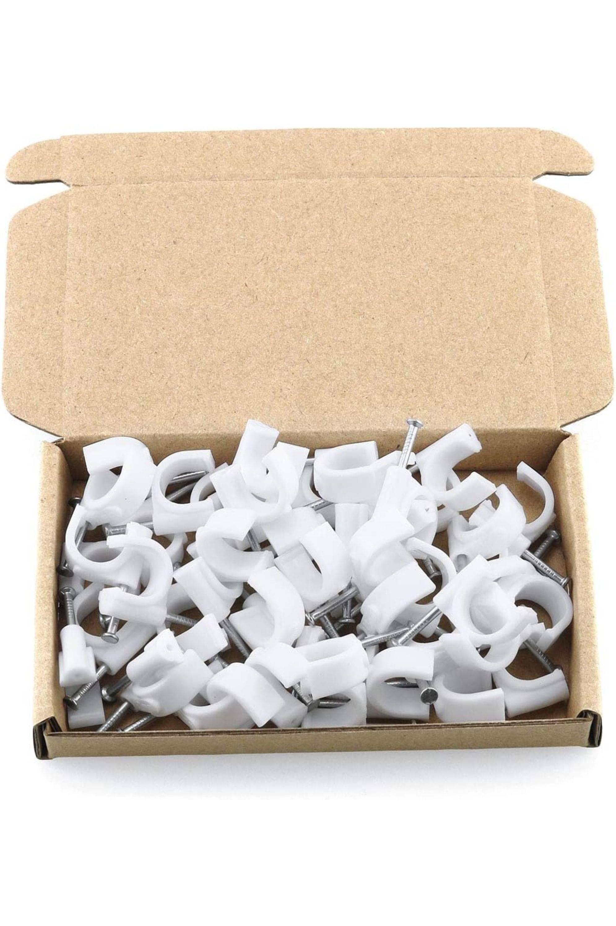     			JMD Decor CONTIDRIFT Cable Clips 25MM (Pack of 100 Pcs)