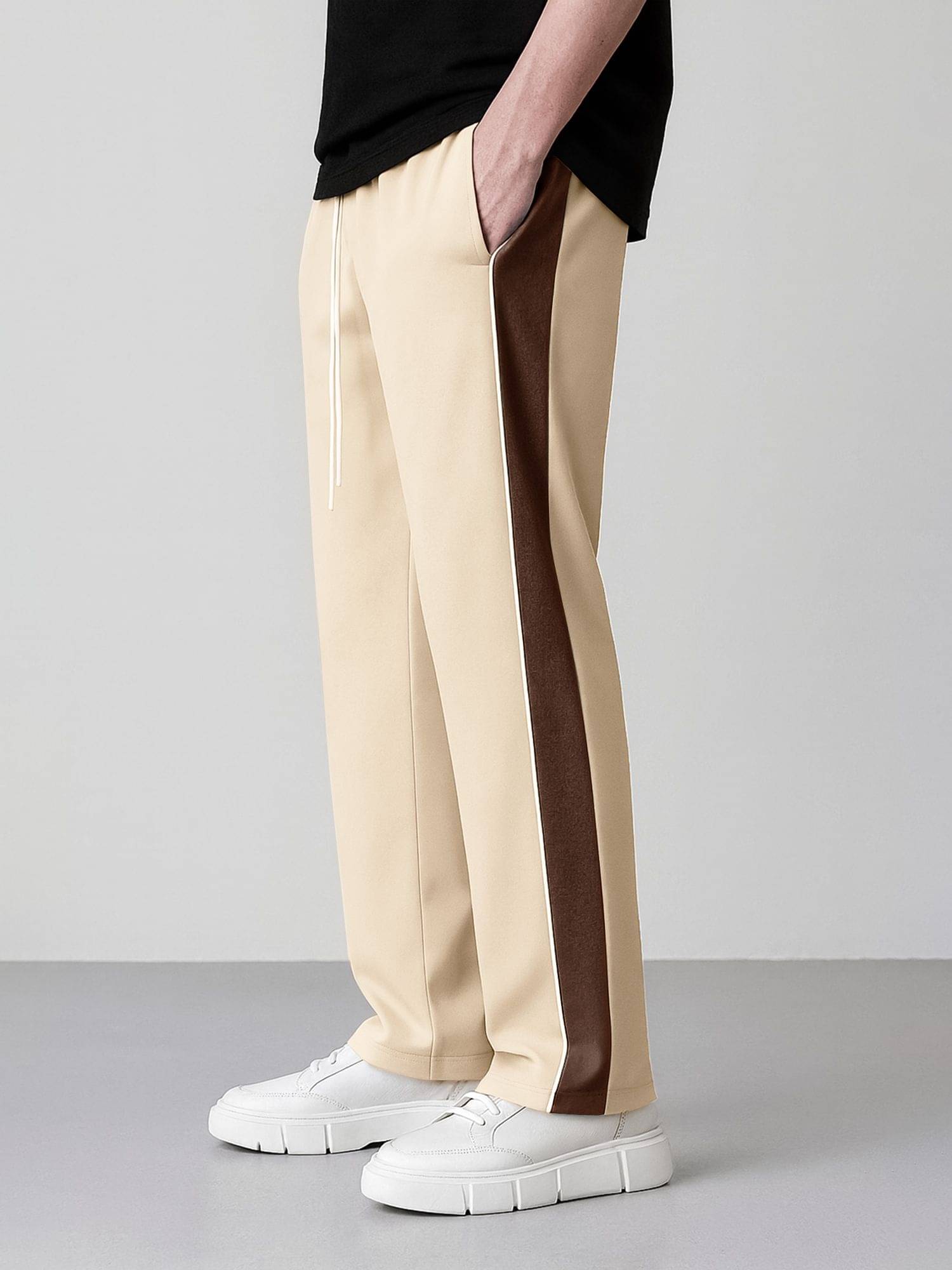 JUMP CUTS Beige Cotton Men's Trackpants ( Pack of 1 )     			JUMP CUTS Beige Cotton Men's Trackpants ( Pack of 1 )