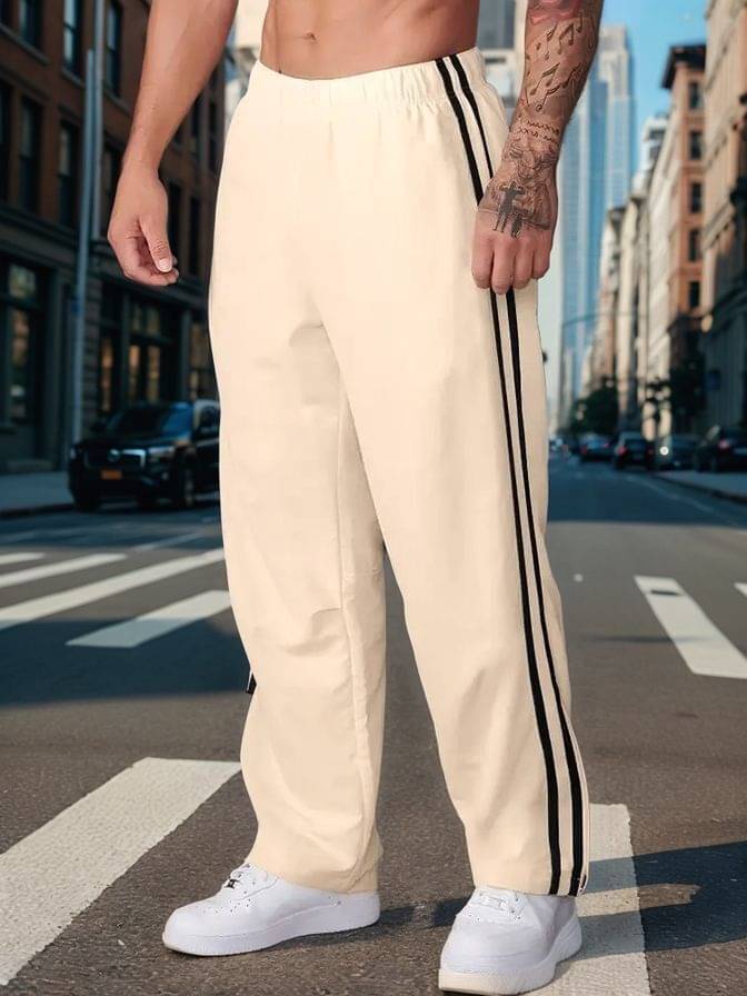 JUMP CUTS Beige Polyester Men's Trackpants ( Pack of 1 )     			JUMP CUTS Beige Polyester Men's Trackpants ( Pack of 1 )