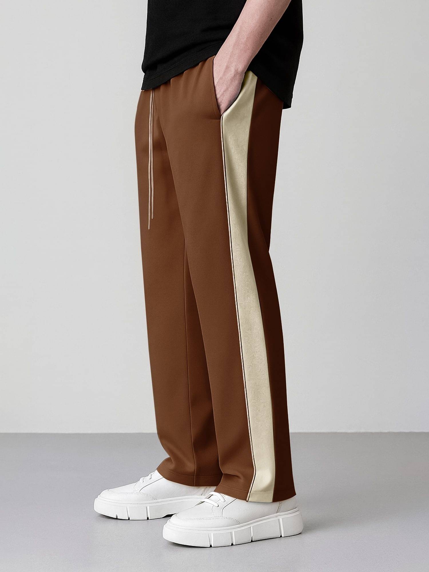 JUMP CUTS Brown Cotton Men's Trackpants ( Pack of 1 )     			JUMP CUTS Brown Cotton Men's Trackpants ( Pack of 1 )