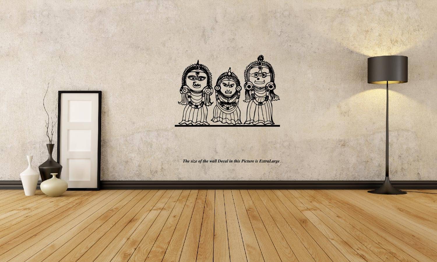     			PEACOCKRIDE Jagannath Dam I Puri Jagannatha Temple I Shree Jagannath I Jai Jagannath I Odisha Wall Stickers