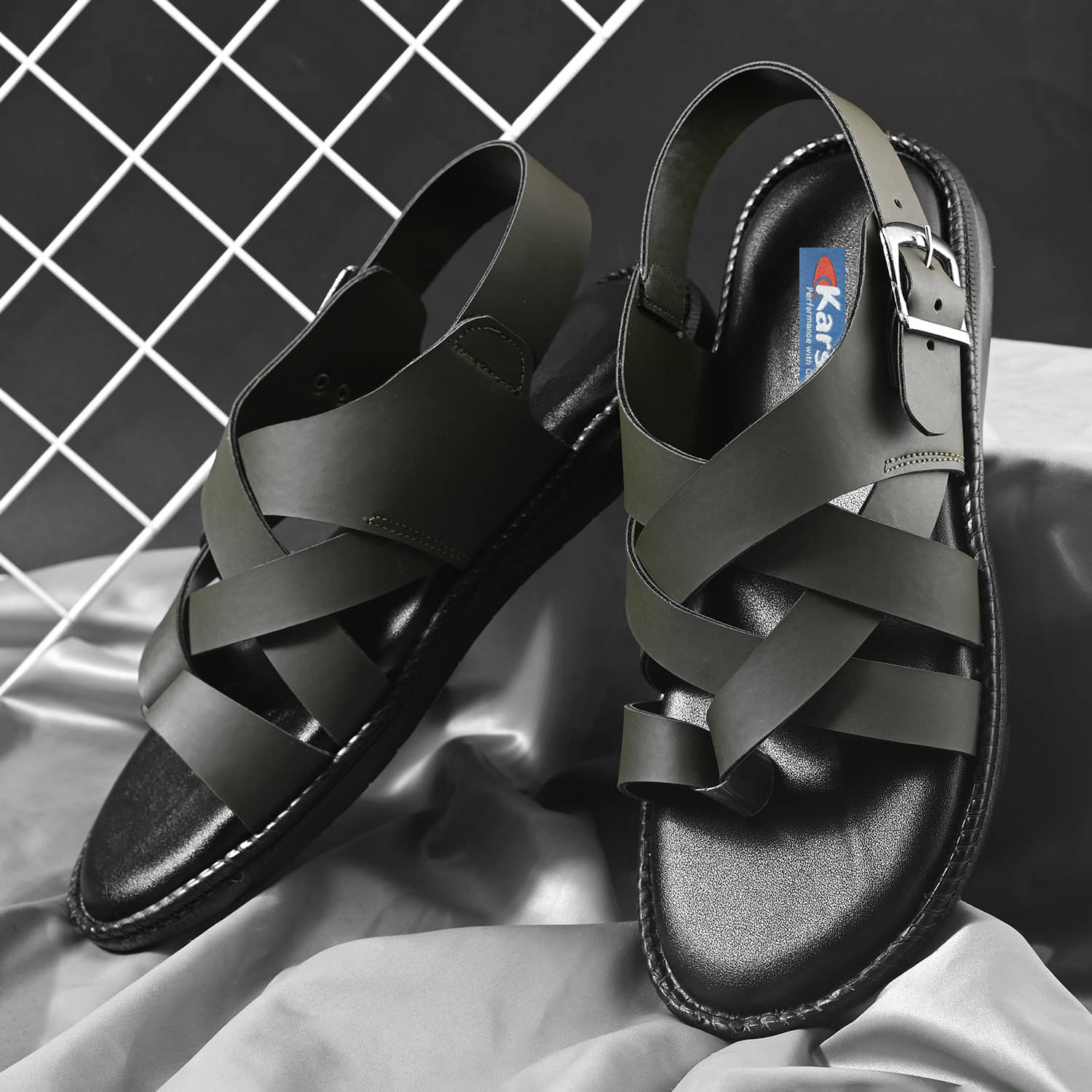 Karsun - Olive Men's Sandals