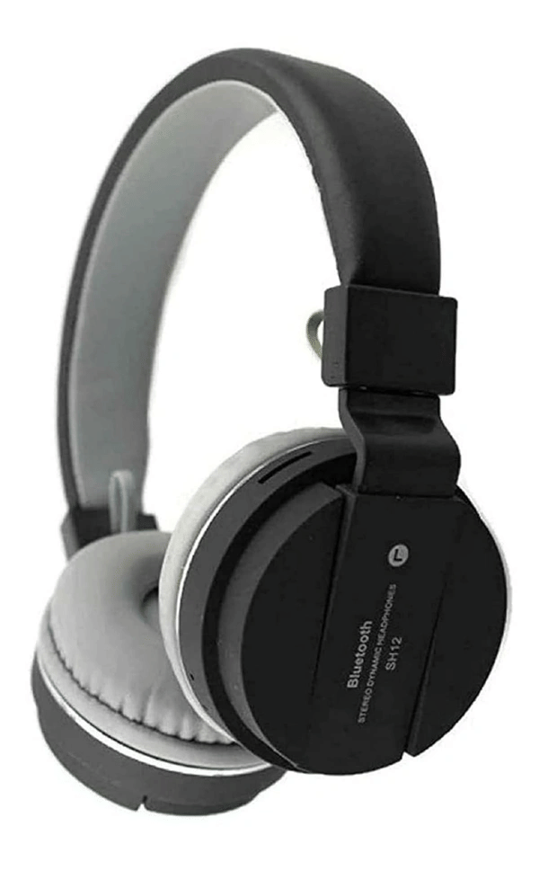     			MECROLINK  SH12 Wireless Headphones with Bluetooth, Built-in Microphone, SD Card Slot Bluetooth  (Multicolor, On the Ear)