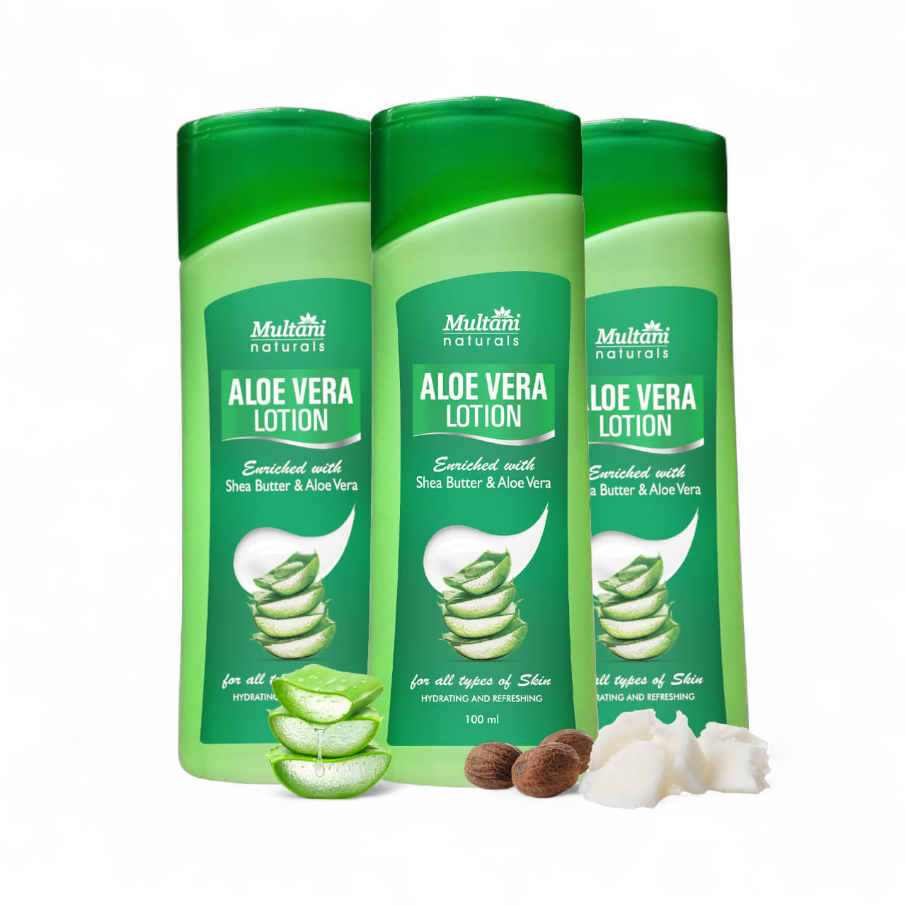     			MULTANI NATURALS Daily Care Lotion For All Skin Type 100 ml ( Pack of 3 )