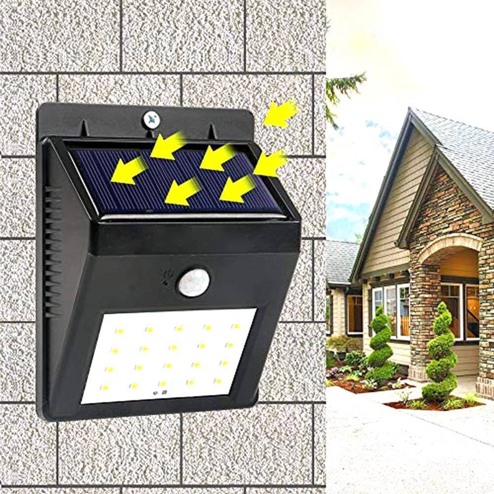 Maa Enterprises 6.5W Solar Outdoor Wall Light ( Pack of 1 ) Maa Enterprises 6.5W Solar Outdoor Wall Light ( Pack of 1 )
