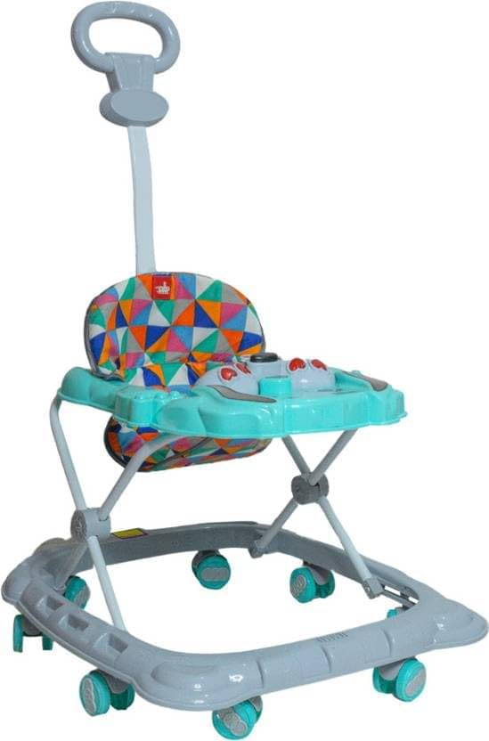 Maanit Musical Activity Baby Walker with Parent Push Rod – Adjustable Height, 8-Wheel Design, Fun Learning Toys, Safe for Infants & Toddlers Age 6-18 Months Maanit Musical Activity Baby Walker with Parent Push Rod – Adjustable Height, 8-Wheel Design, Fun Learning Toys, Safe for Infants & Toddlers Age 6-18 Months