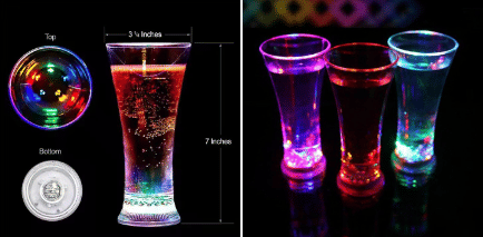     			Mahant mini oil mill Glass Beer Glasses & Mug 350 ml ( Pack of 1 ) Multicolor