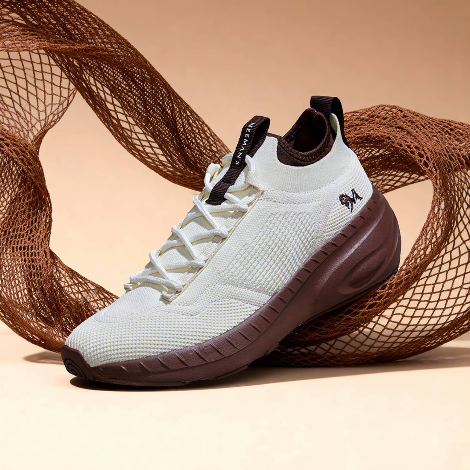 Neemans Off White Men's Sports Running Shoes - Sports Shoes | Buy online on ZillyBuy