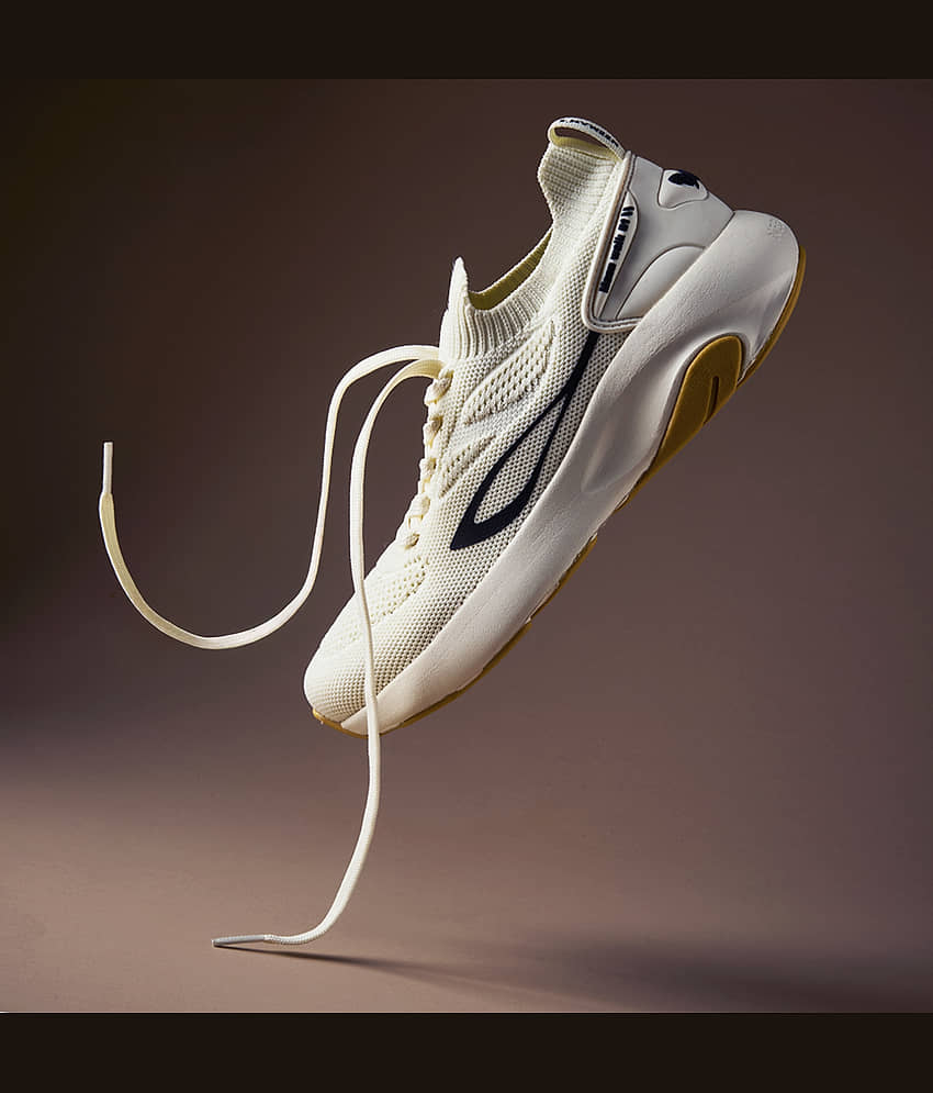 Neemans Off White Men's Sports Running Shoes - Sports Shoes | Buy online on ZillyBuy