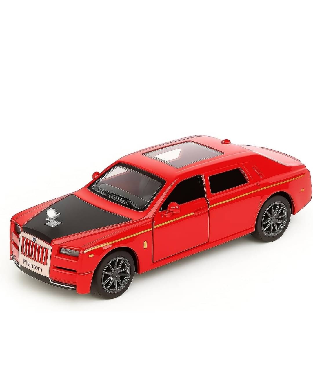     			Rolls Royce Phantom Die-Cast Toy Car – 1:36 Scale Pull Back Alloy Vehicle with Openable Doors – Luxury Car Model for Boys, Kids & Collectors – Classic Gift Toy (Random Color)
