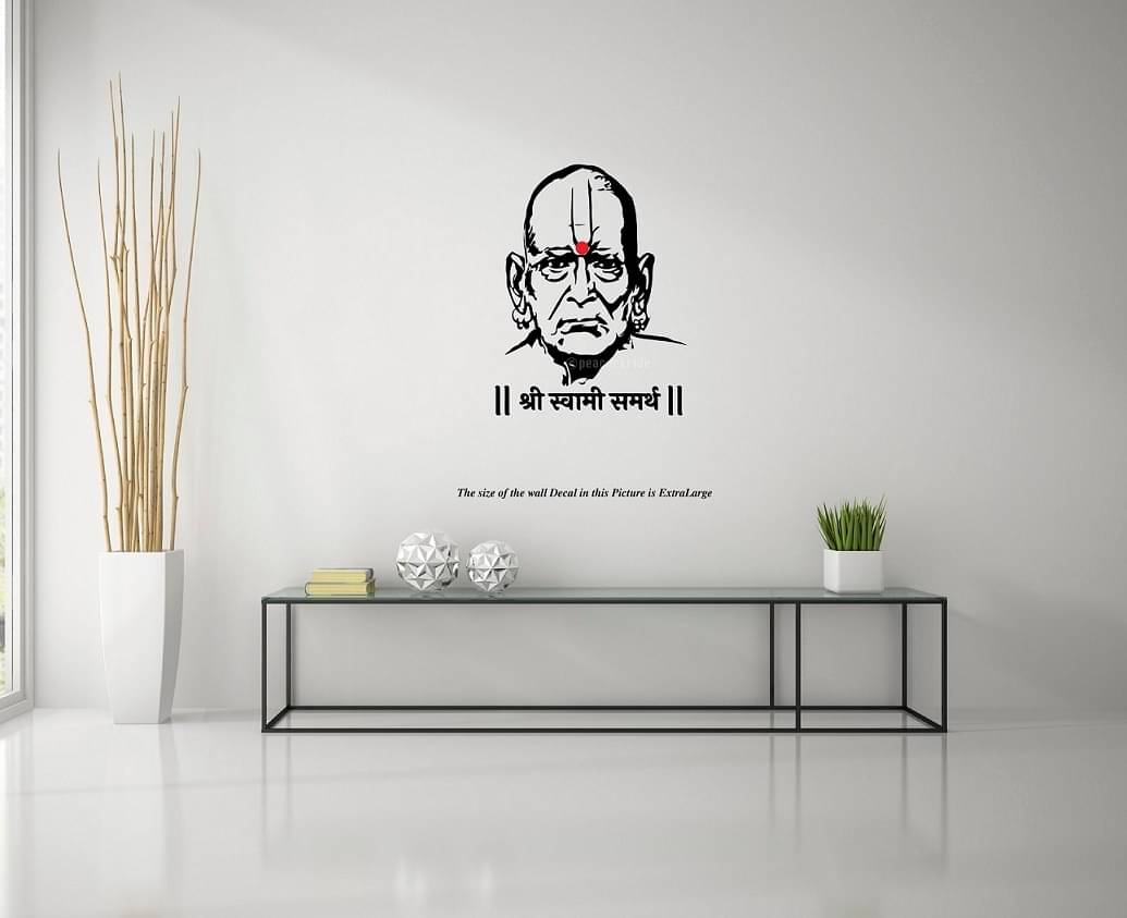     			PEACOCKRIDE Shree Swami Samarth Maharaj I Swami Samarth I Shri Swami Samarth Maharaj Wall Decal