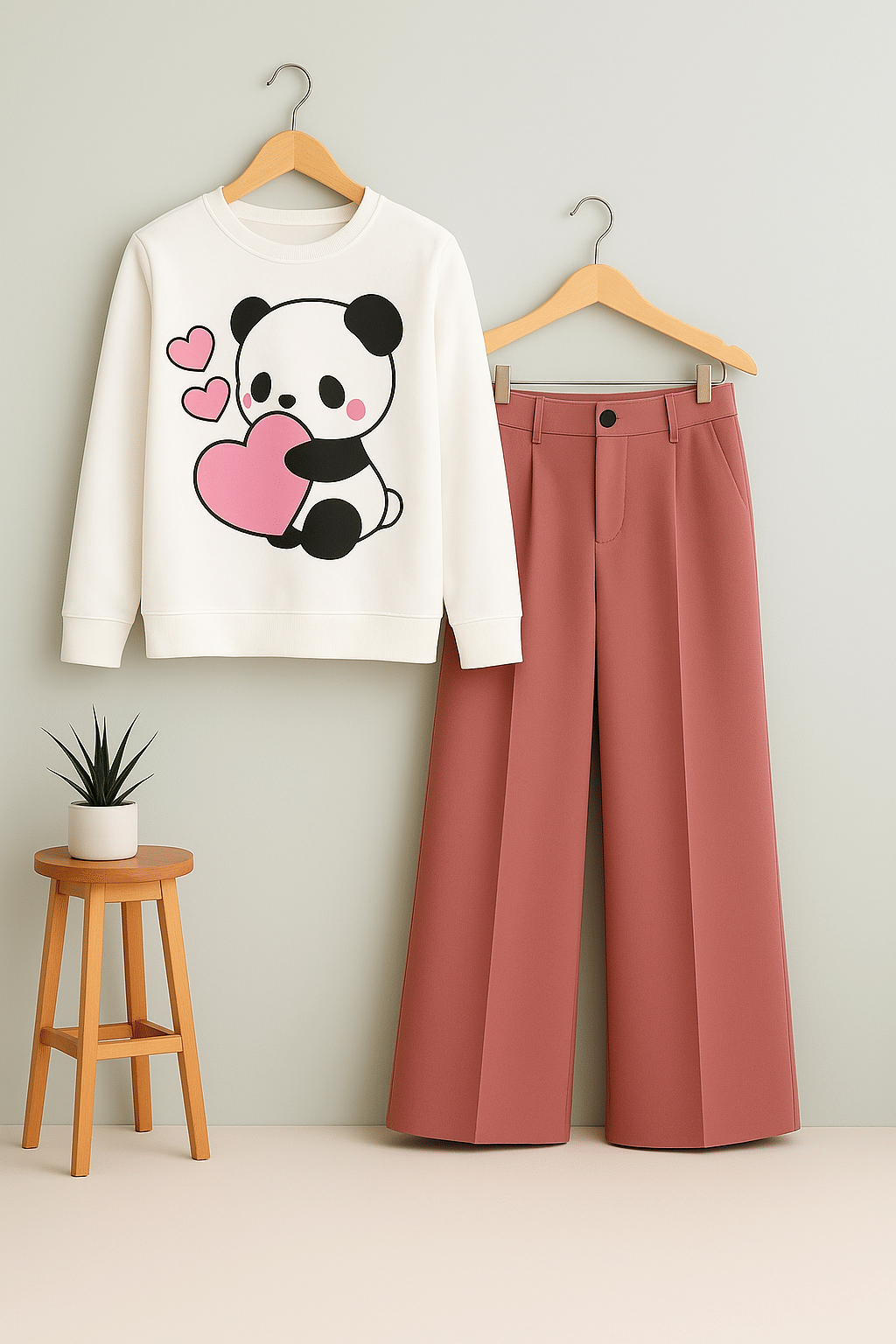 TarrenT HunT Pack of 1 Girls Cotton Blend T-shirt & Pants ( Pink ) TarrenT HunT Pack of 1 Girls Cotton Blend T-shirt & Pants ( Pink )
