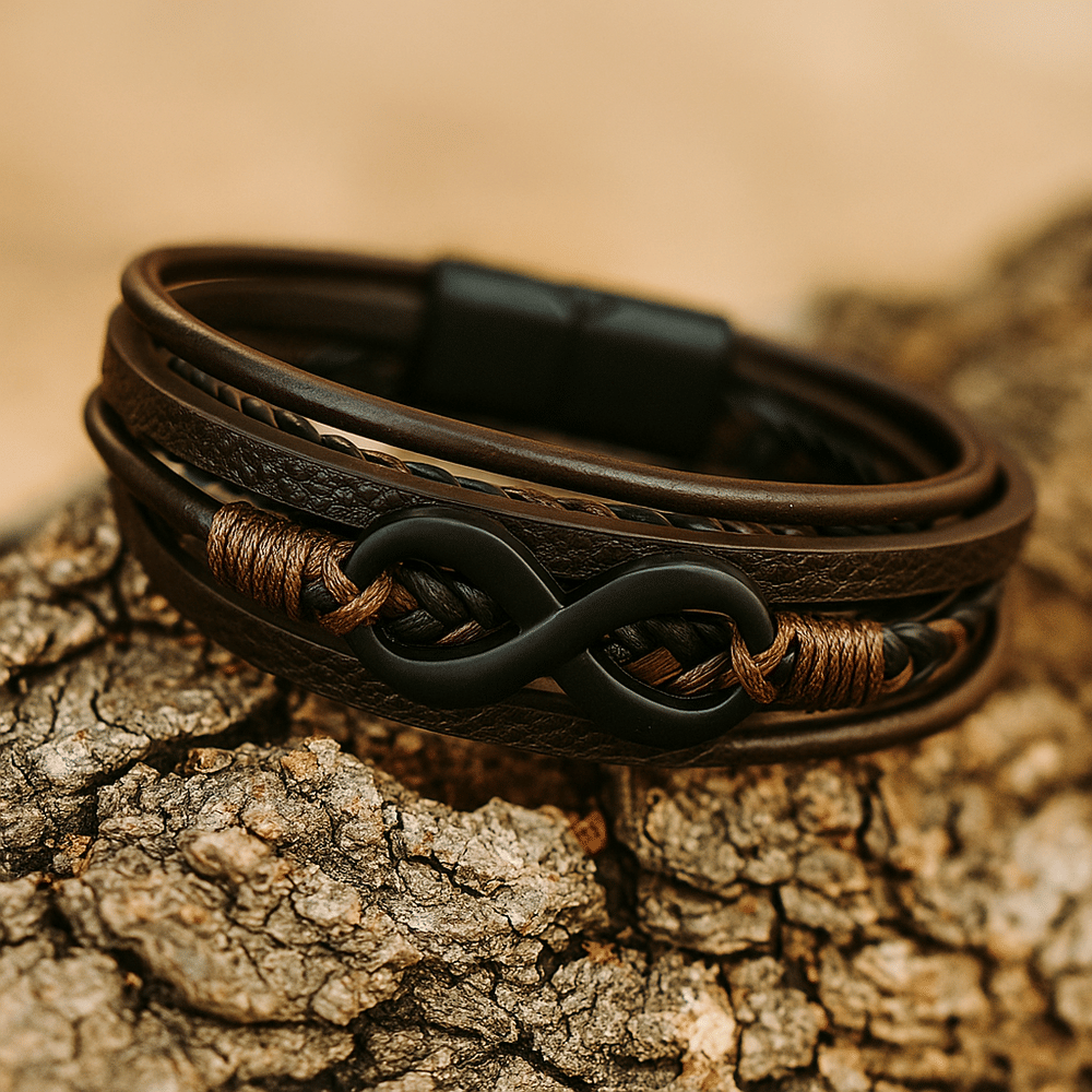Thrillz Brown Bracelet ( Pack of 1 ) - Bangles & Bracelets | Buy online on ZillyBuy