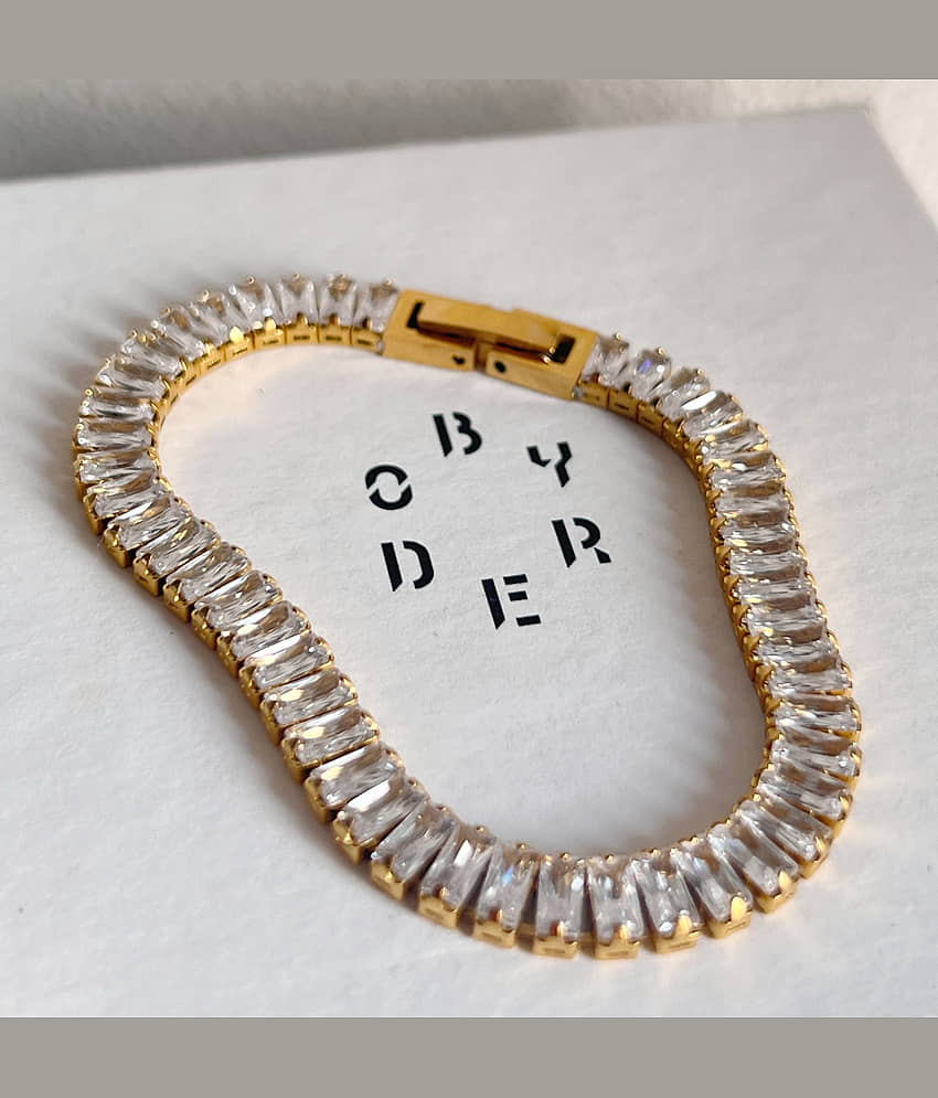 Thrillz Gold Bracelet ( Pack of 1 ) - Bangles & Bracelets | Buy online on ZillyBuy