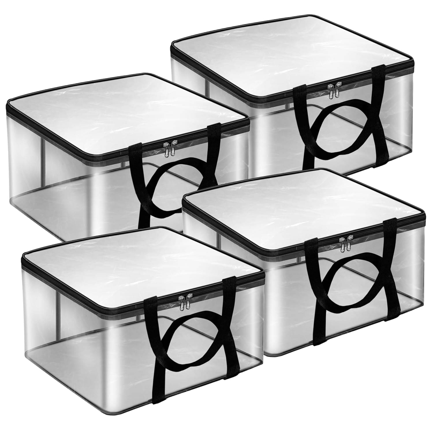 Waji Va Transparent Saree Storage Bag with Zip PVC Saree Cover Organizer for Clothes Sarees and Blankets Clear Saree Cover for Wardrobe and Travel Use Waji Va Transparent Saree Storage Bag with Zip PVC Saree Cover Organizer for Clothes Sarees and Blankets Clear Saree Cover for Wardrobe and Travel Use