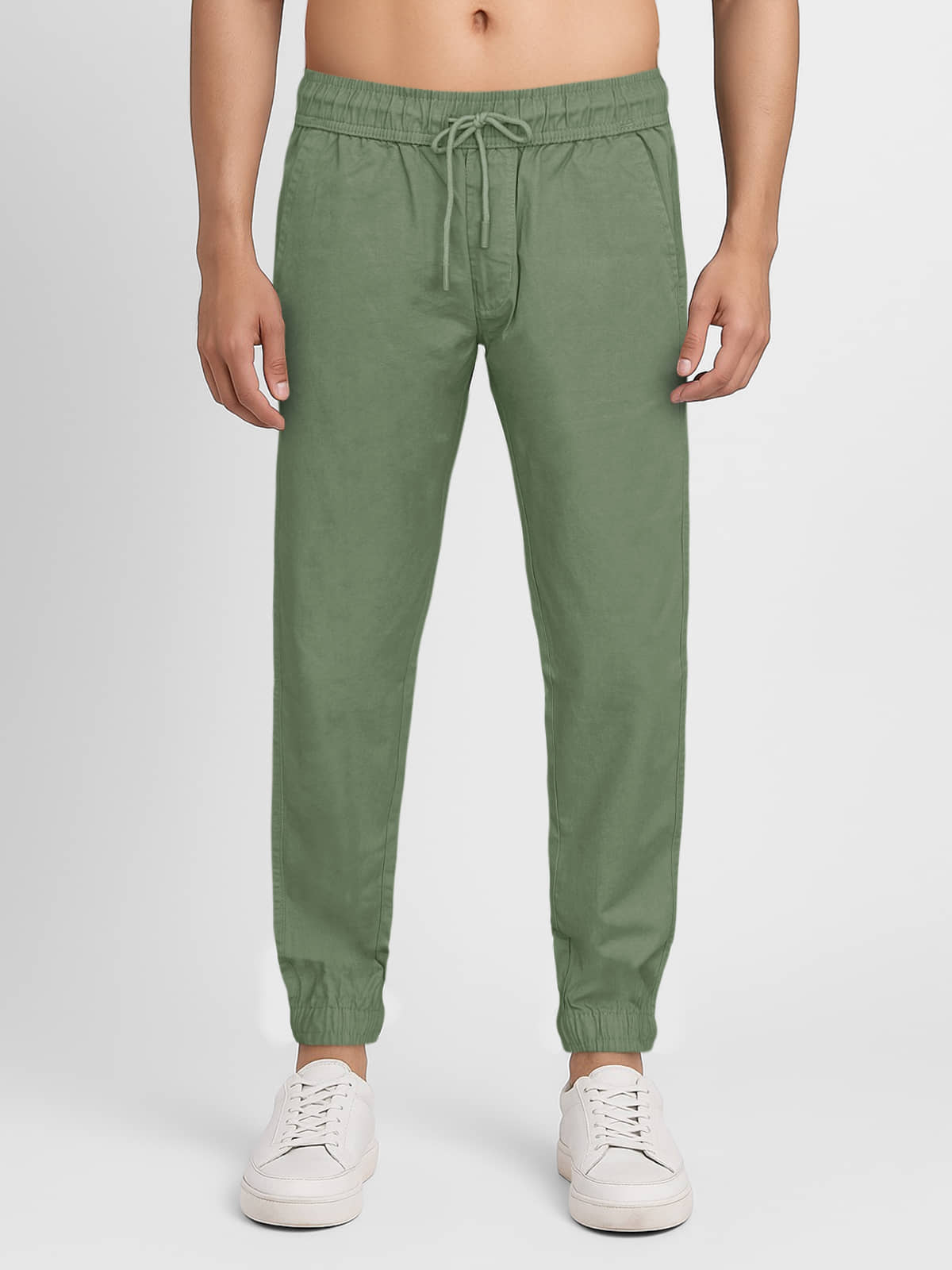 plounge Regular Men's Joggers - Green ( Pack of 1 ) - Trousers | Buy online on ZillyBuy