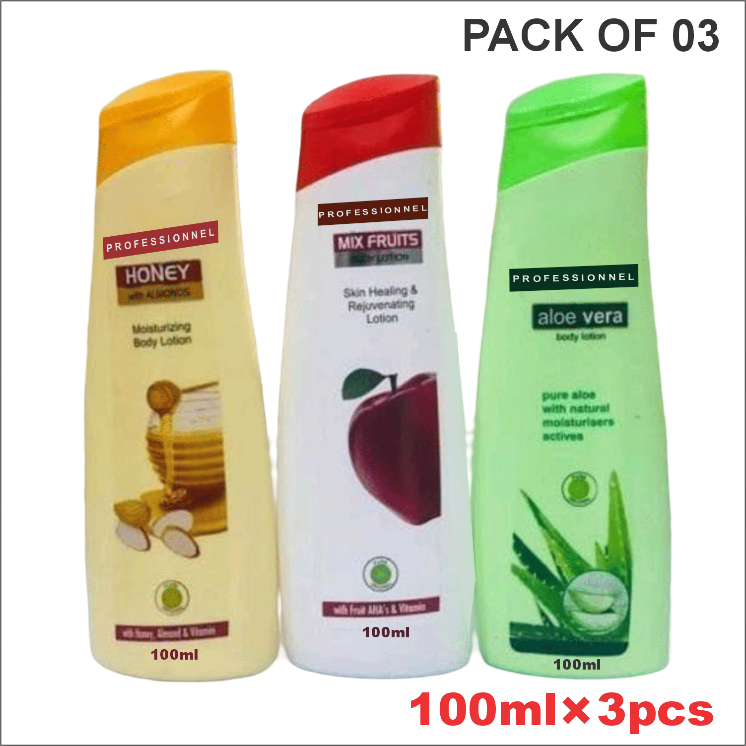 pro skill paris Daily Care Lotion For All Skin Type 100 ml ( Pack of 3 )     			pro skill paris Daily Care Lotion For All Skin Type 100 ml ( Pack of 3 )