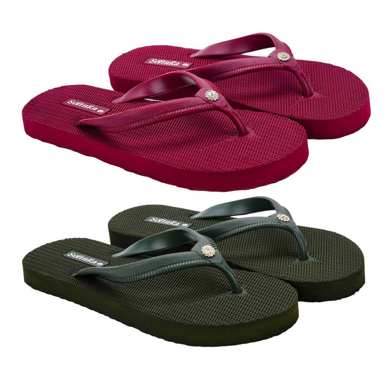     			softura Maroon Women's Daily Slipper