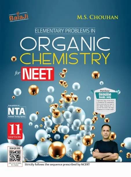 11th Old Edition - Elementary Problems In Organic Chemistry For NEET, 2024 (Paperback, M. S. Chauhan) 11th Old Edition - Elementary Problems In Organic Chemistry For NEET, 2024 (Paperback, M. S. Chauhan)