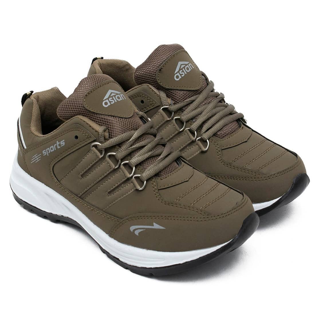 ASIAN COSCO-21 Brown Men's Sports Running Shoes - Sports Shoes | Buy online on ZillyBuy