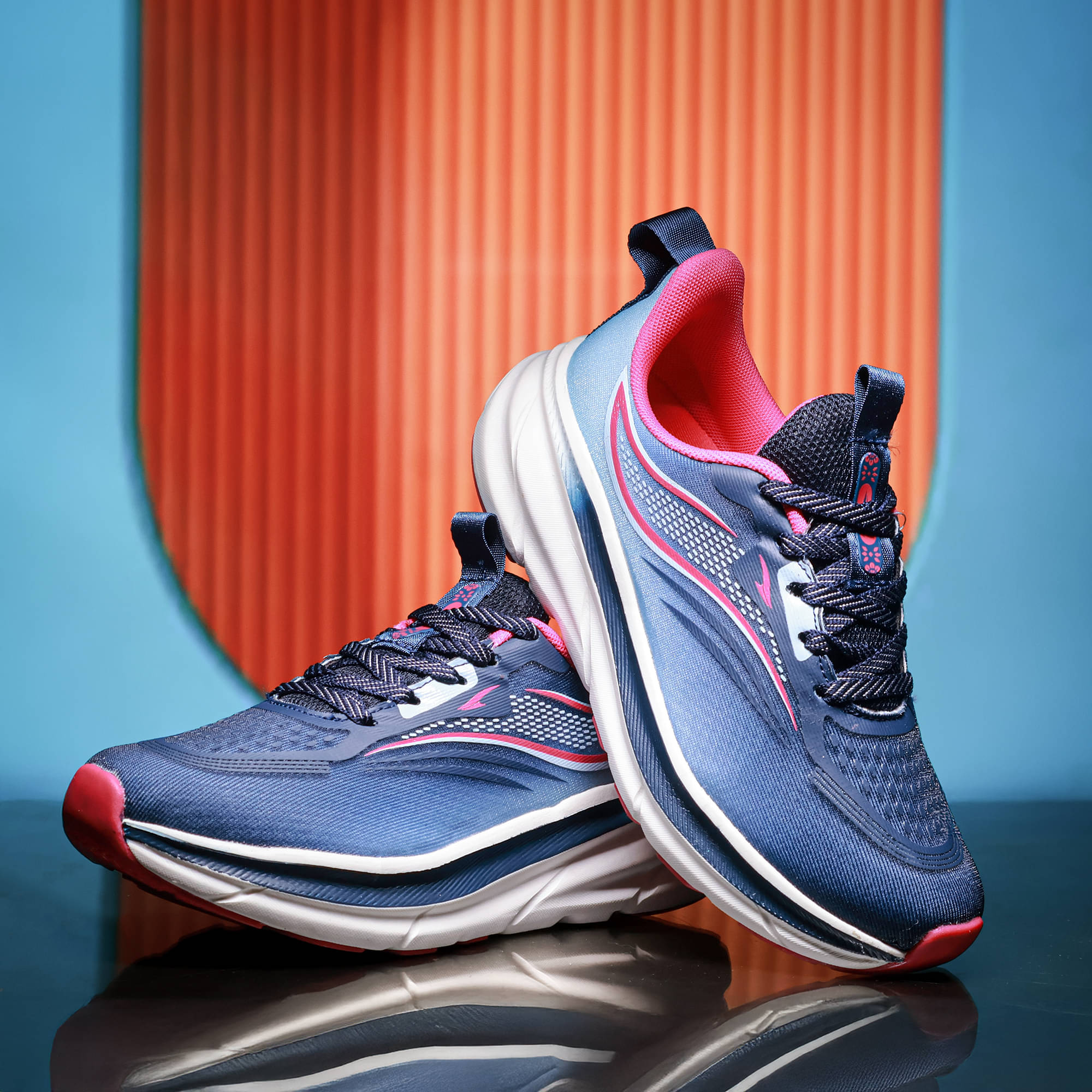 ASIAN - Navy Women's Running Shoes     			ASIAN - Navy Women's Running Shoes
