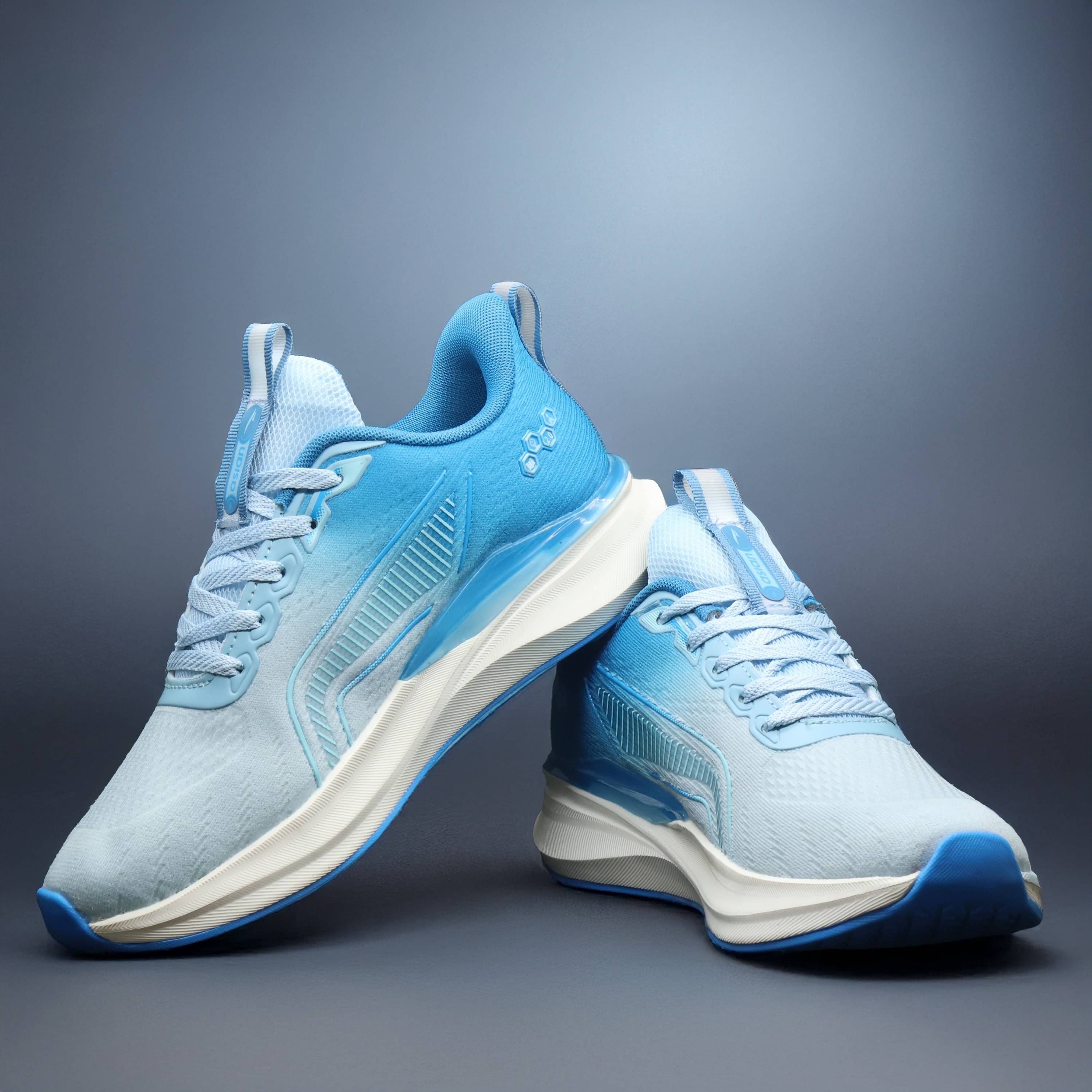 ASIAN QUANTUM-06 Light Grey Men's Sports Running Shoes     			ASIAN QUANTUM-06 Light Grey Men's Sports Running Shoes