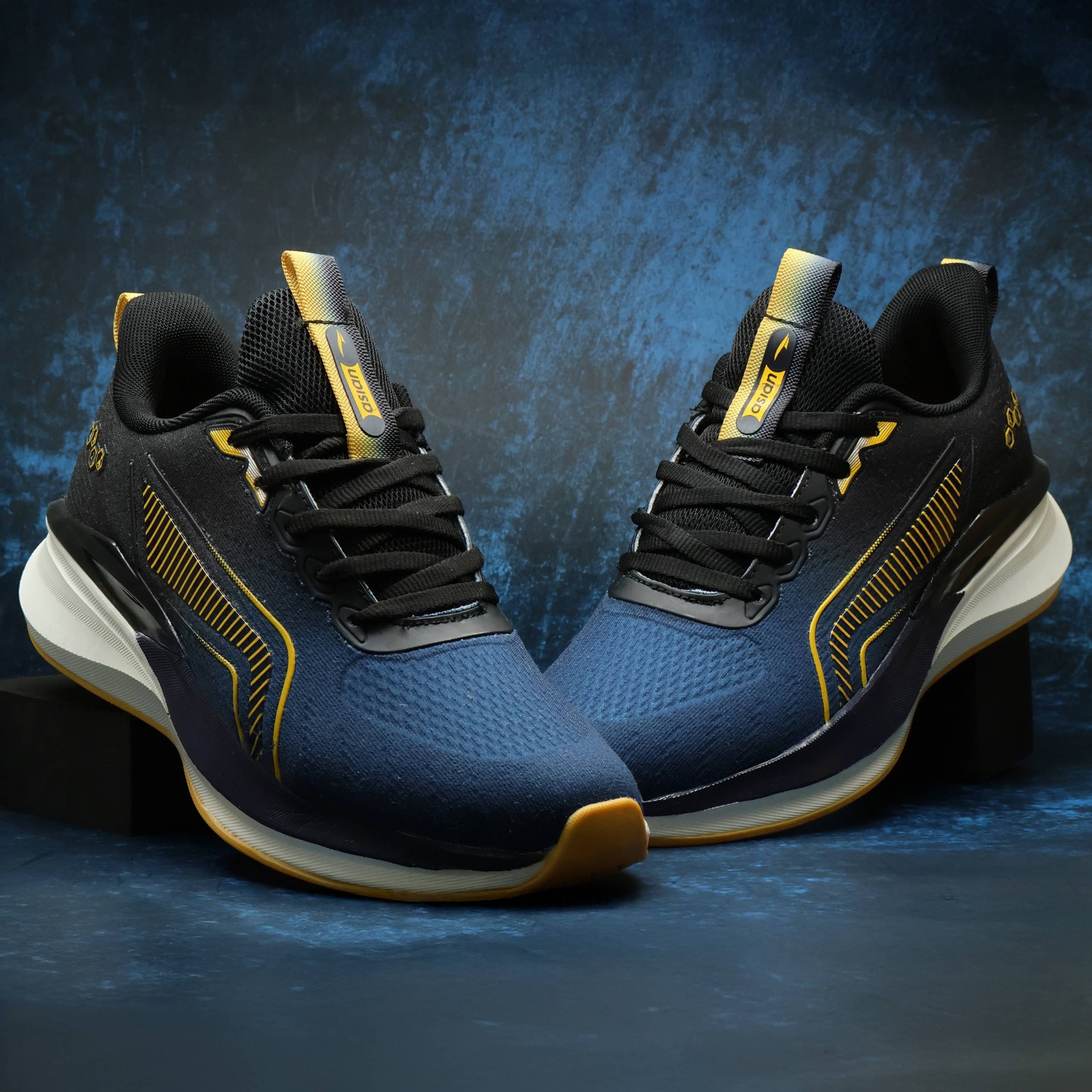 ASIAN QUANTUM-06 Navy Men's Sports Running Shoes     			ASIAN QUANTUM-06 Navy Men's Sports Running Shoes