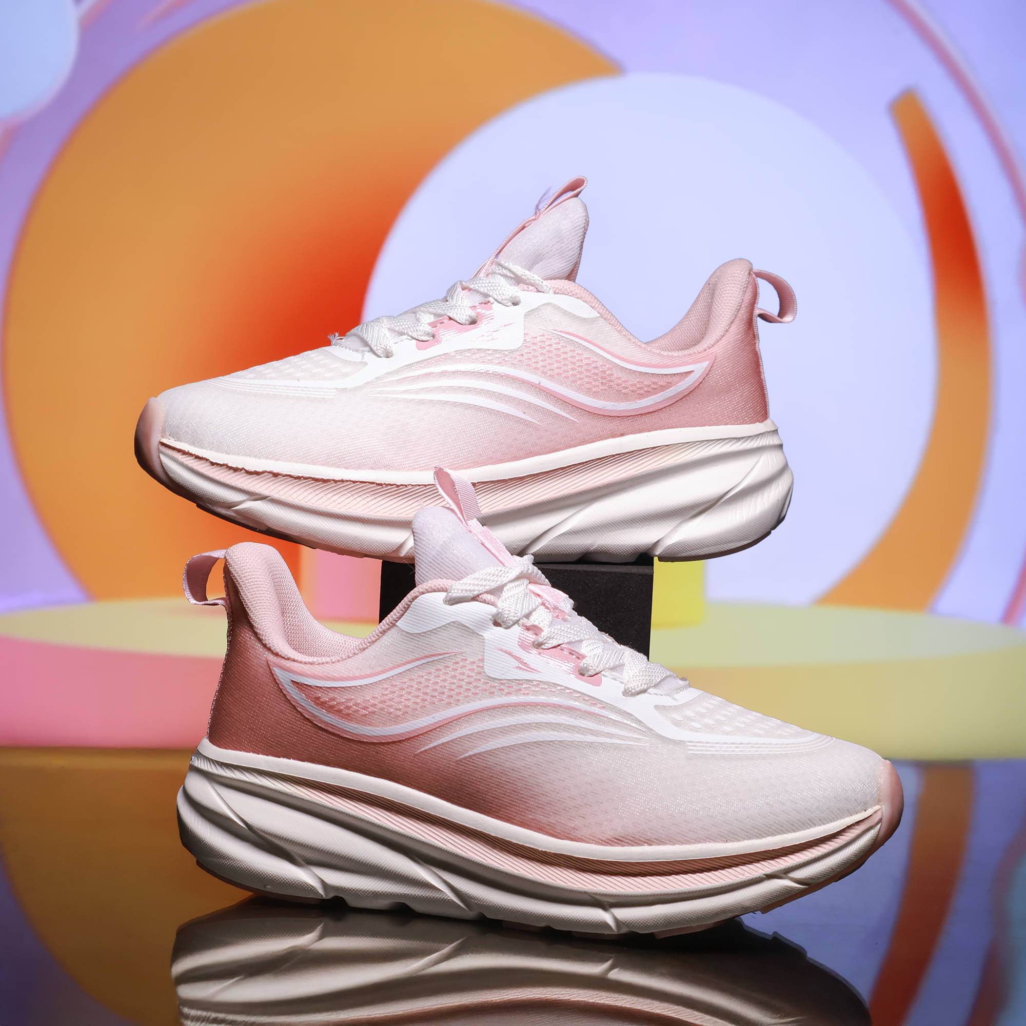 ASIAN - White Women's Running Shoes     			ASIAN - White Women's Running Shoes