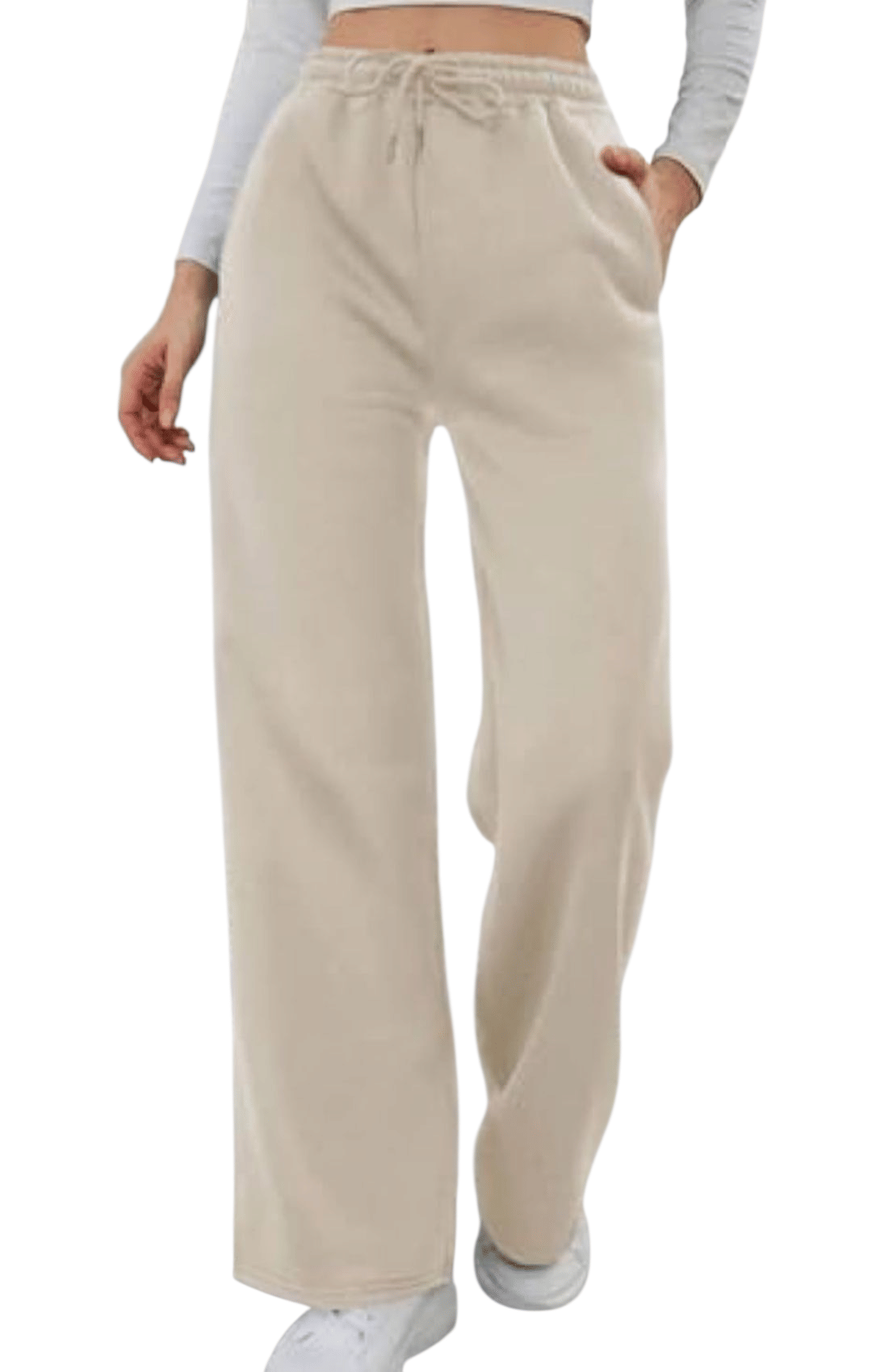     			Adora Trendz Women Cotton Korean Trousers ( Beige )